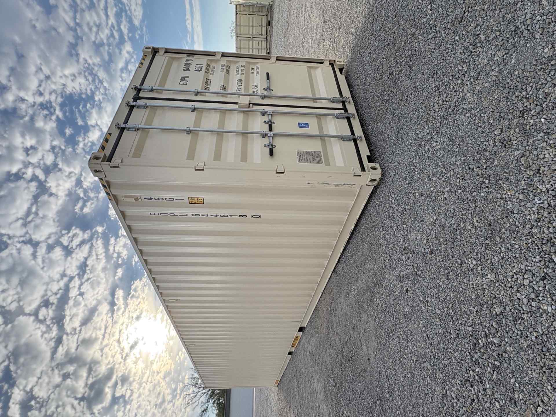 Rear corner view of the product