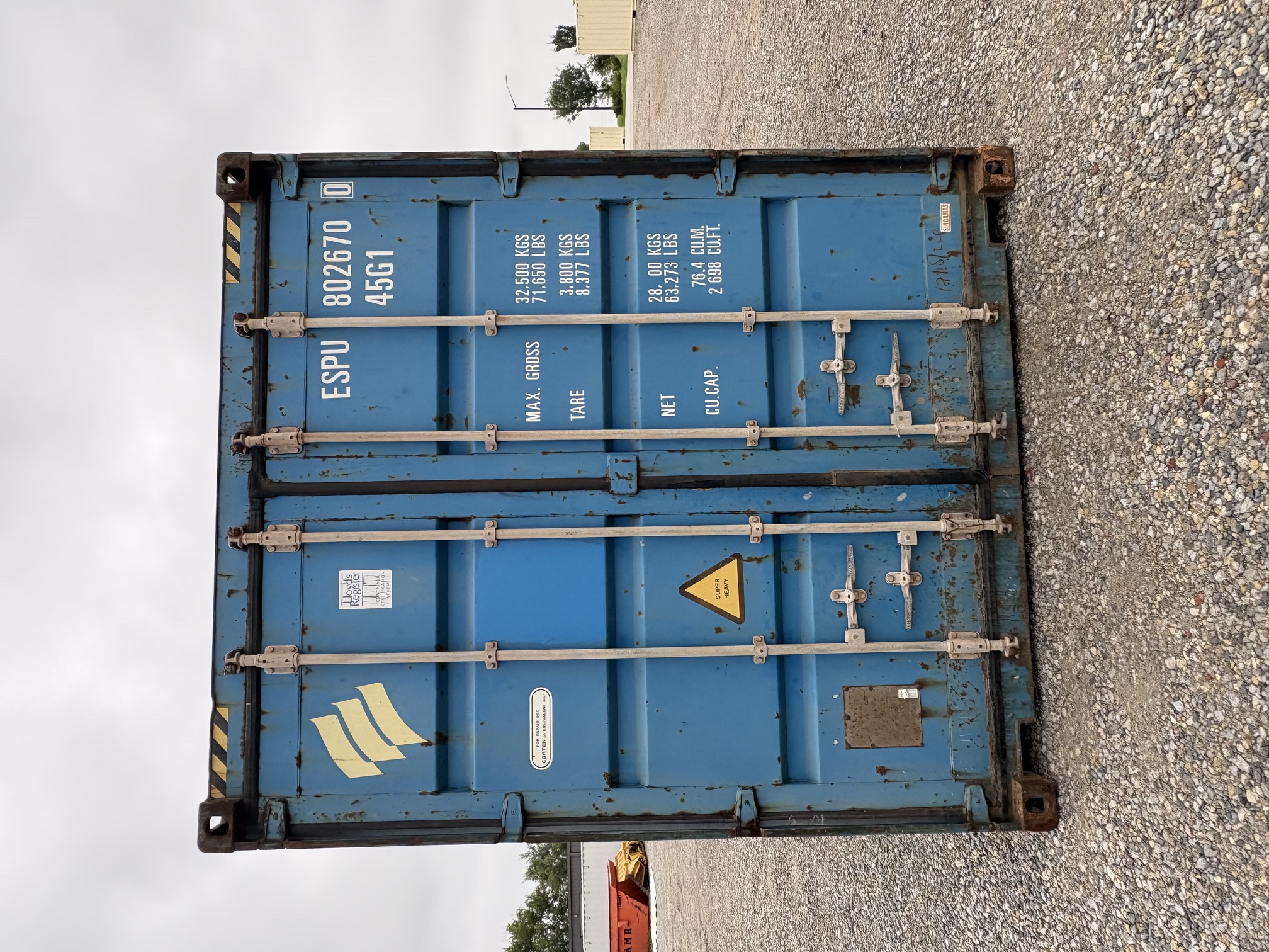 Front view of the product