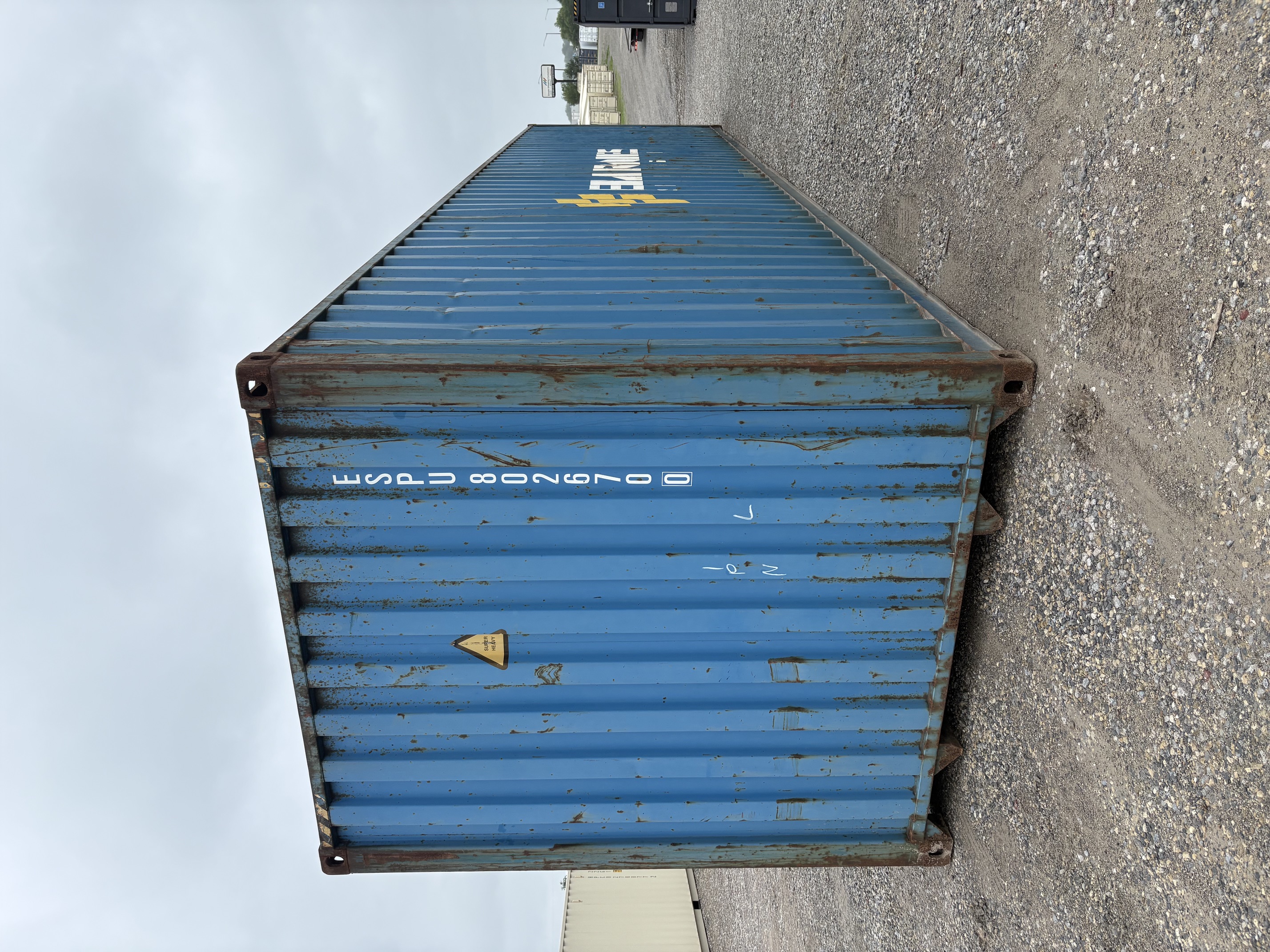 Rear corner view of the product