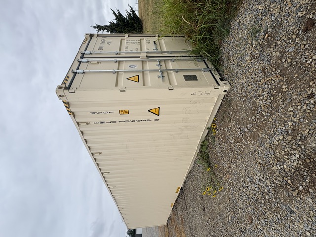 Rear corner view of the product