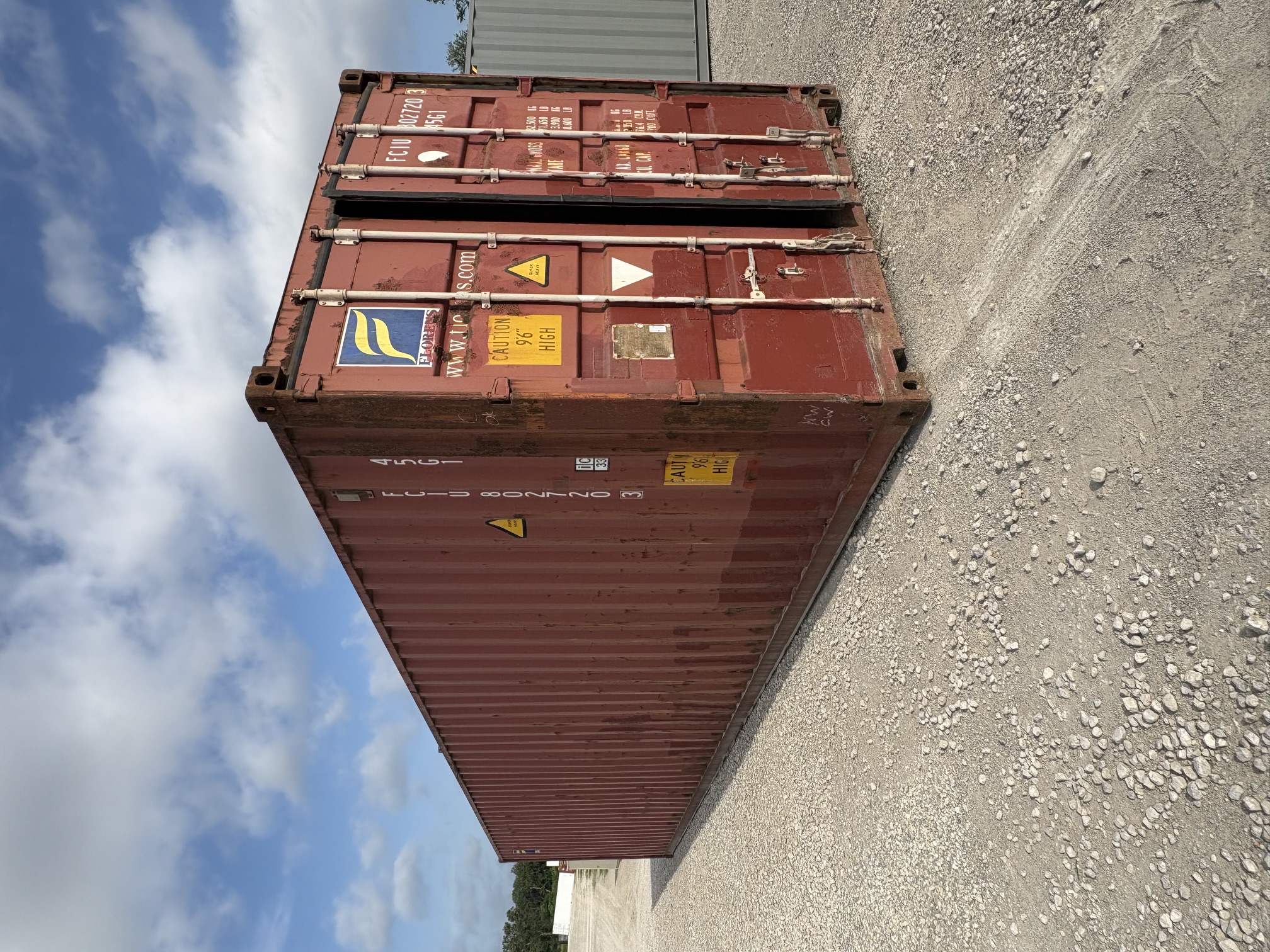 Front corner view of the product