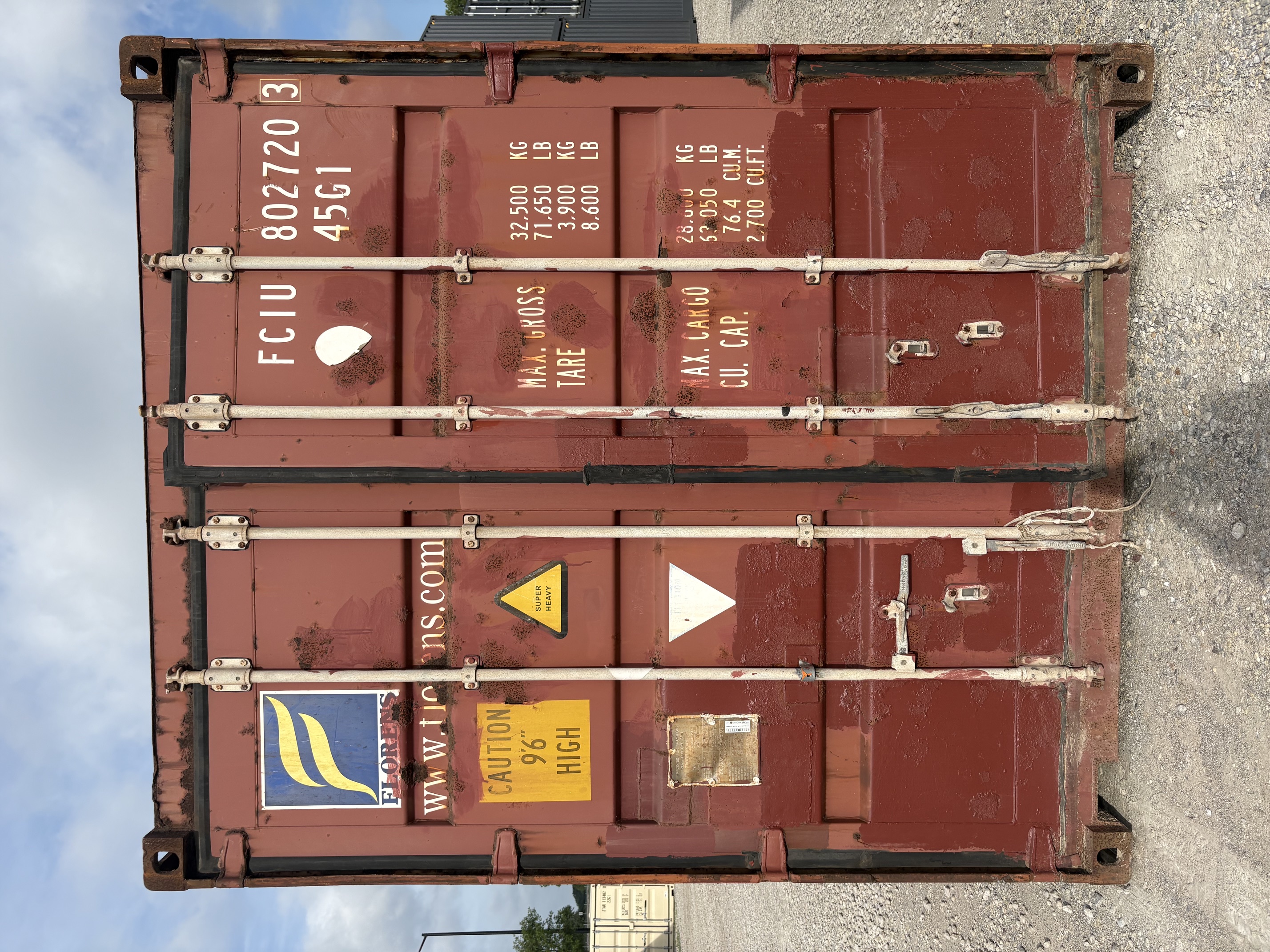 Front view of the product