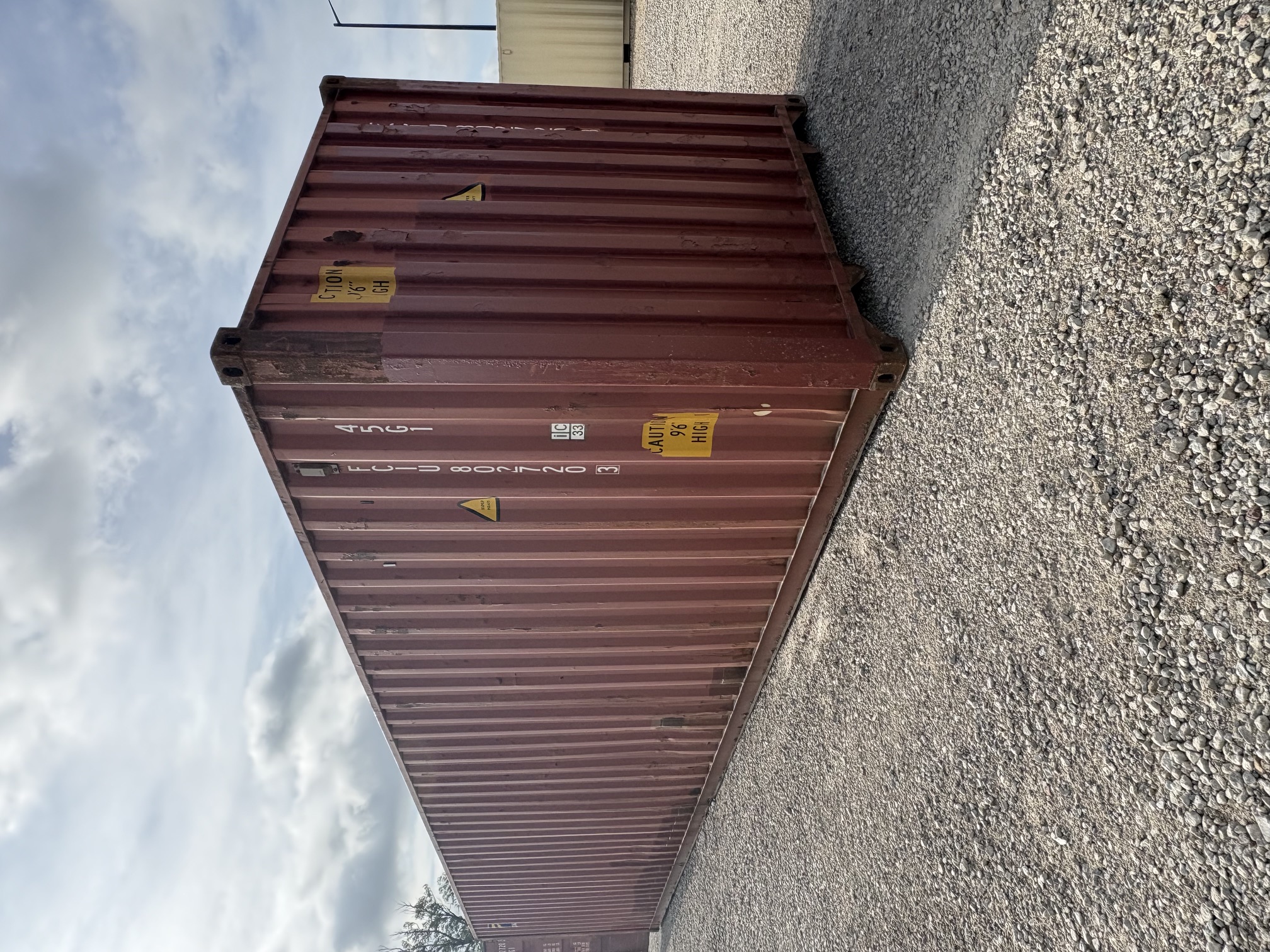 Rear corner view of the product