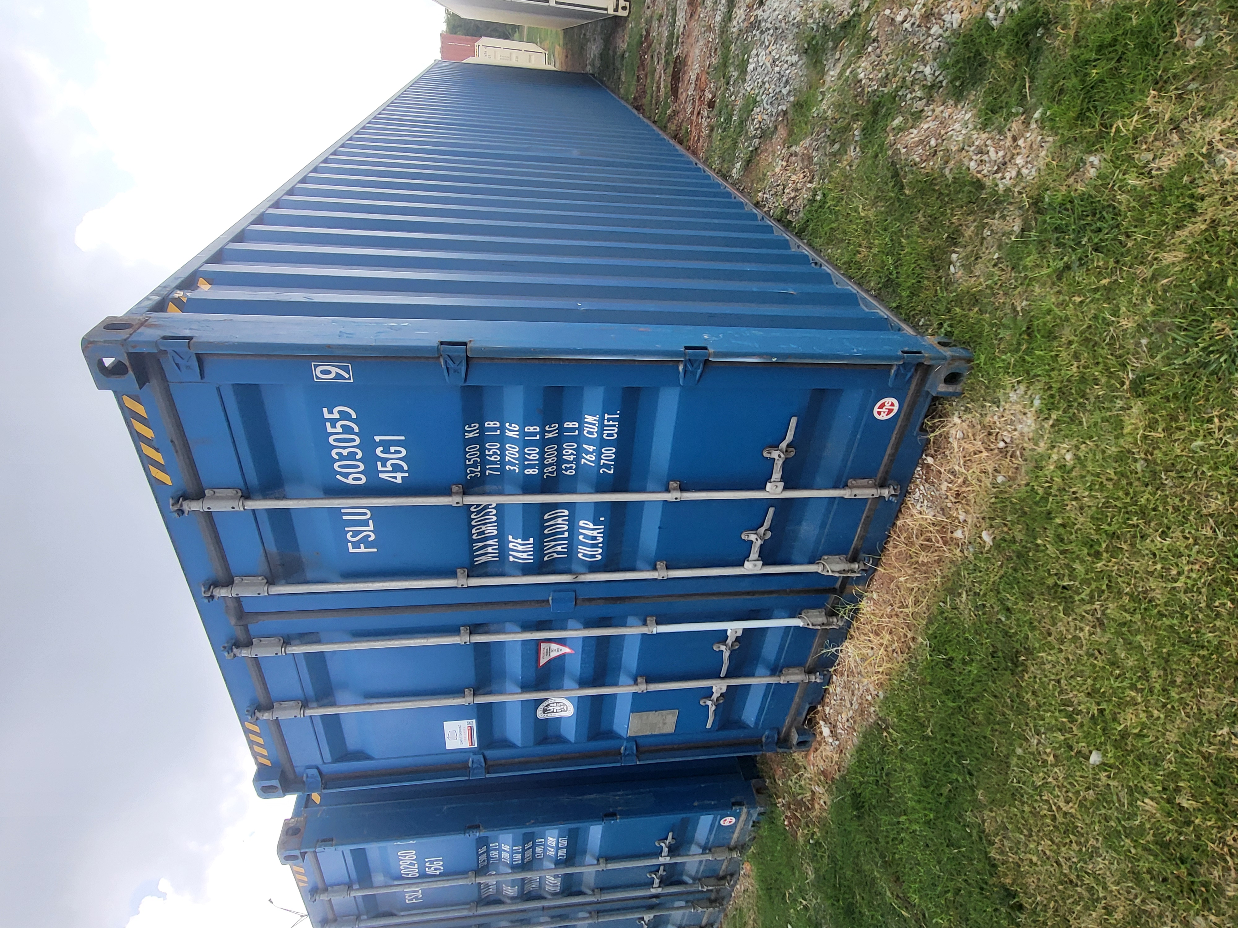 Front corner view of the product
