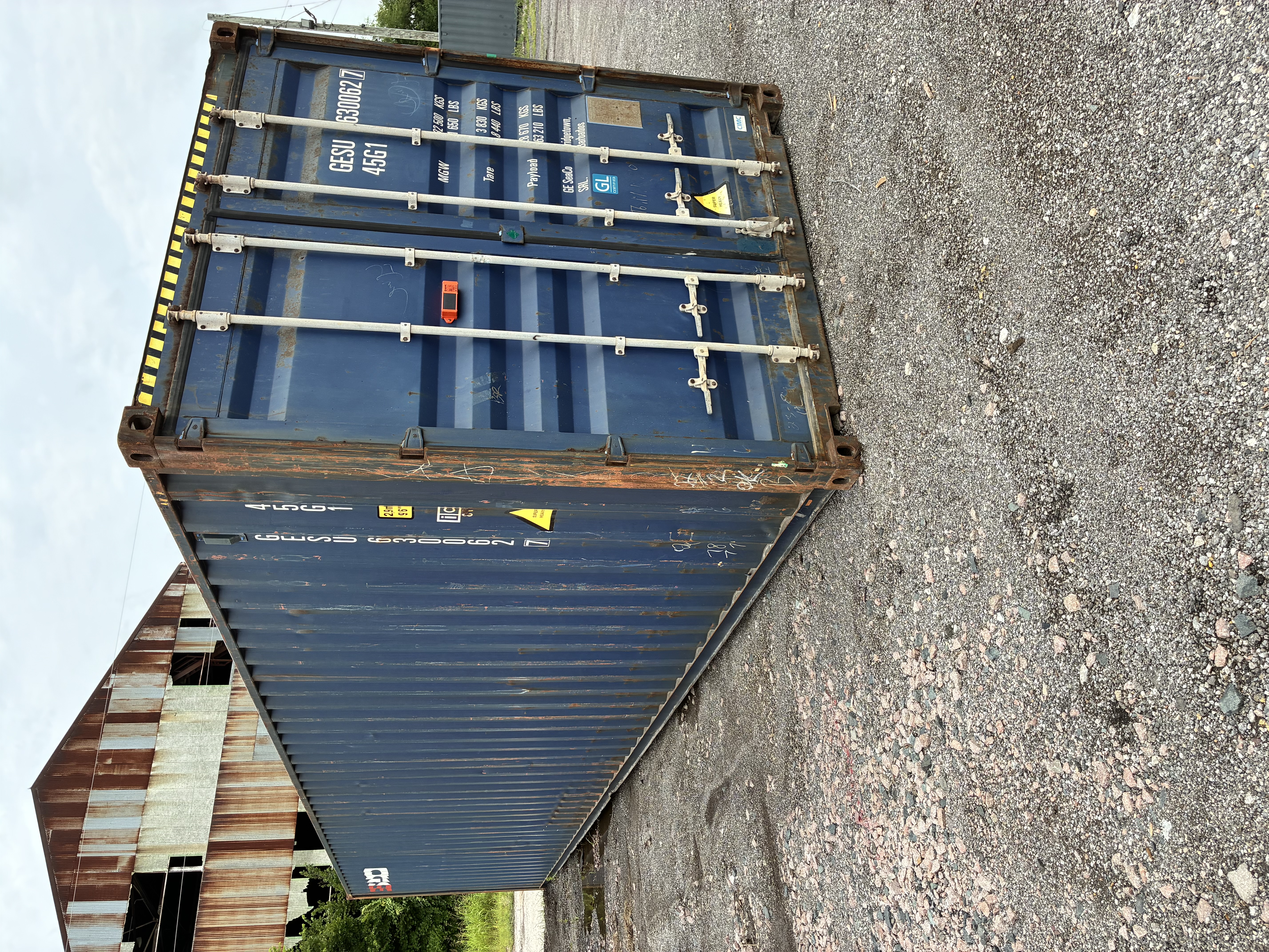 Front corner view of the product