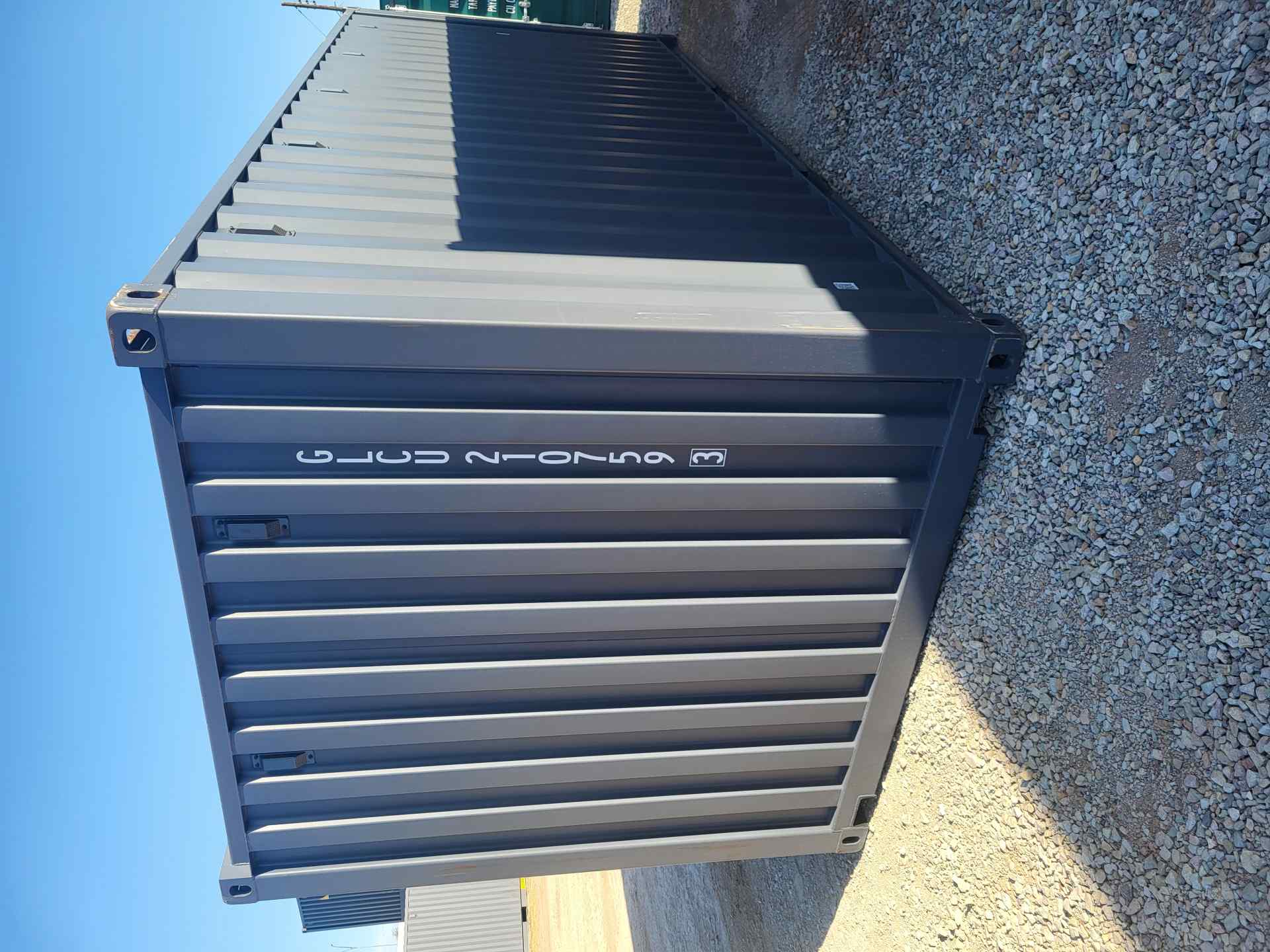 Rear corner view of the product