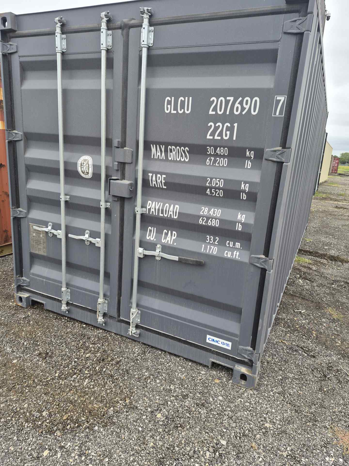 Front corner view of the product