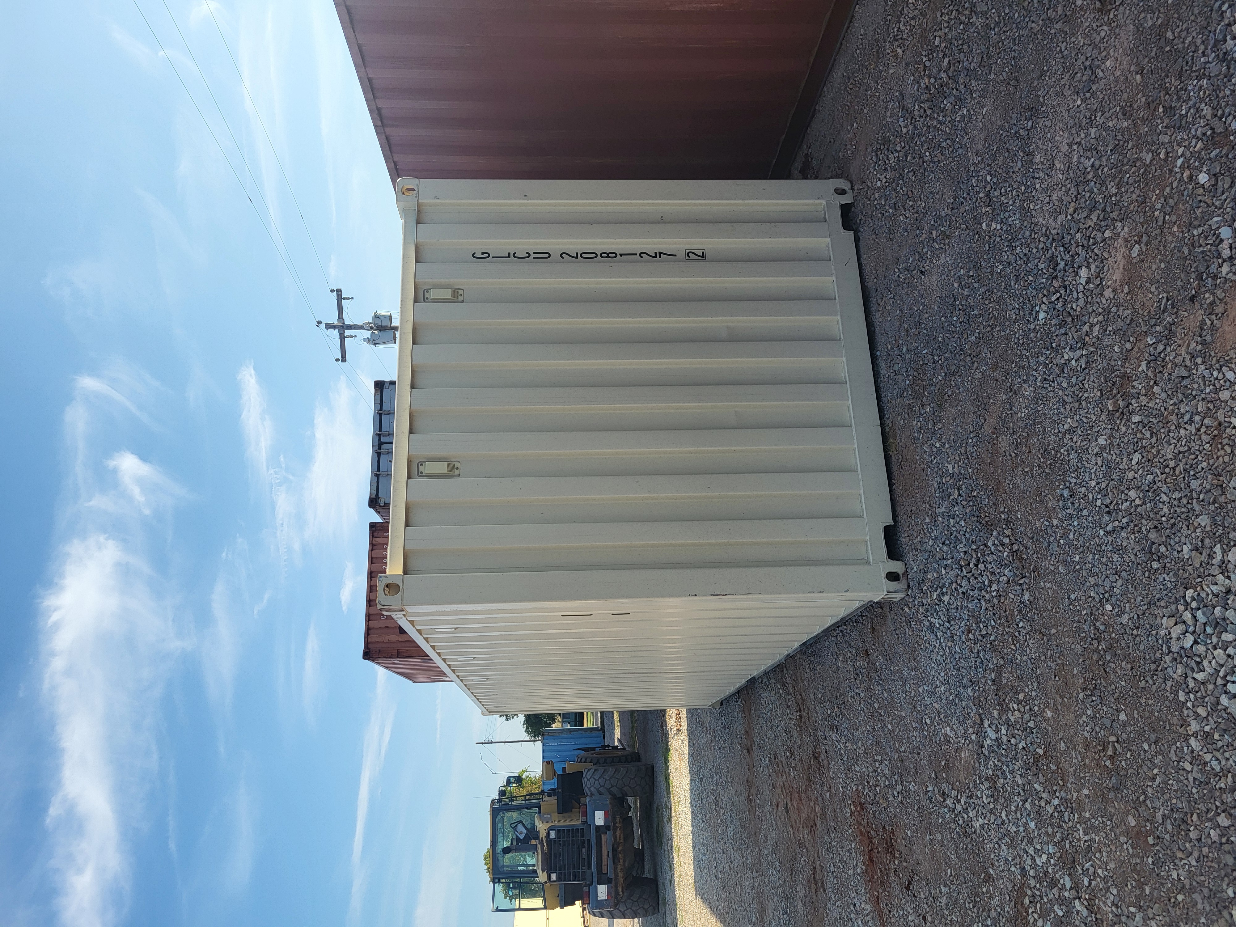 Rear corner view of the product