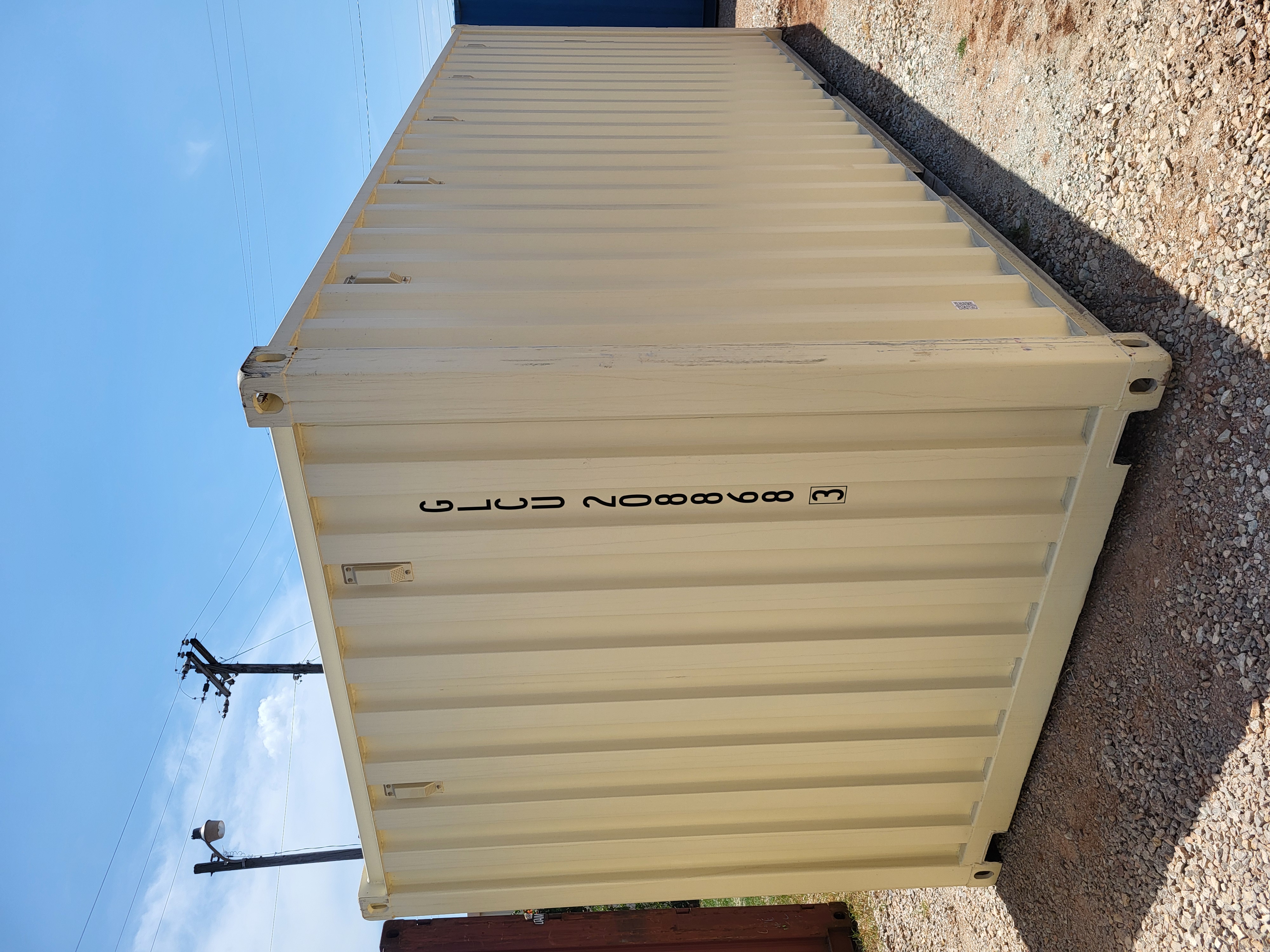 Rear corner view of the product