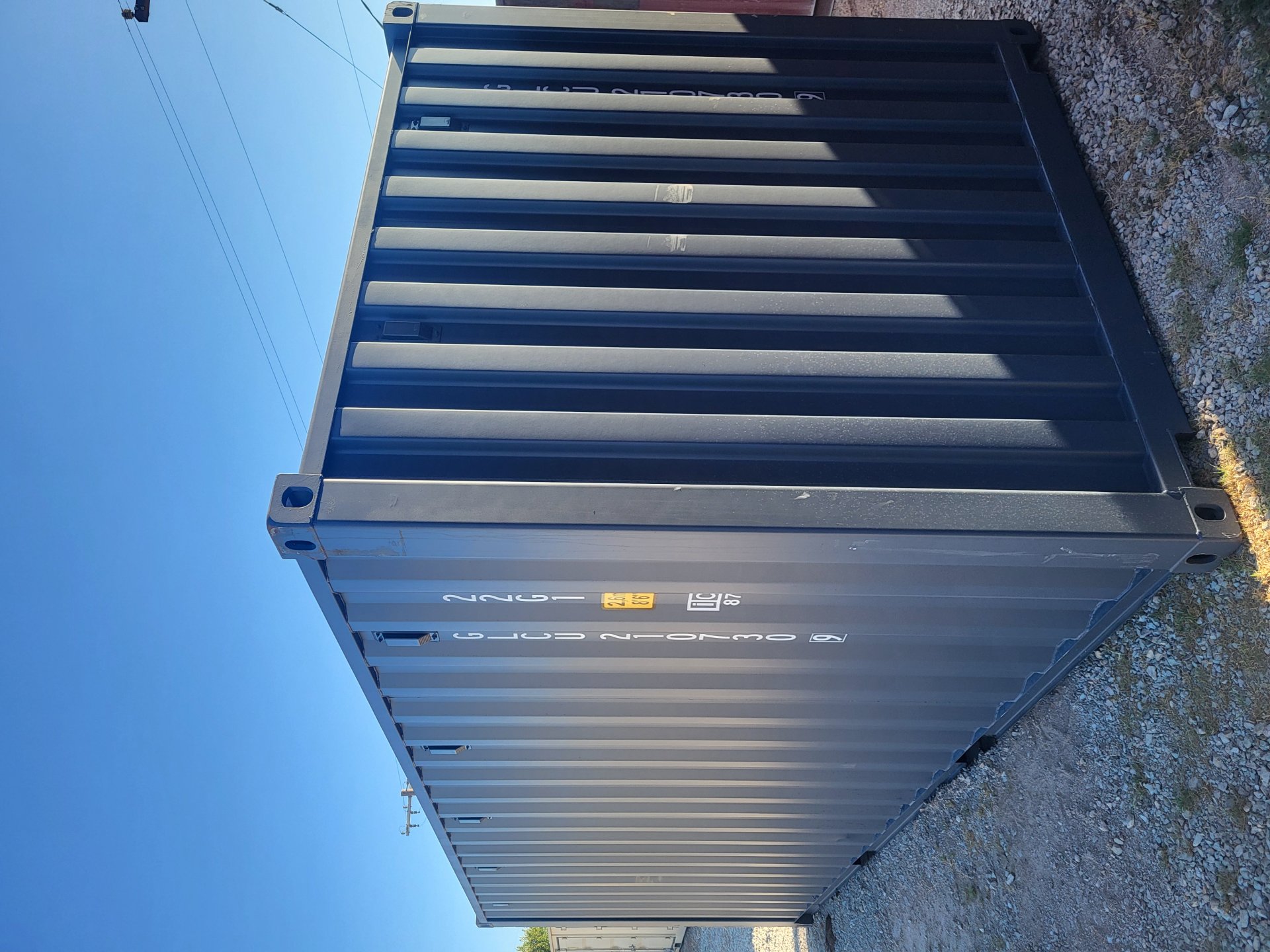 Rear corner view of the product