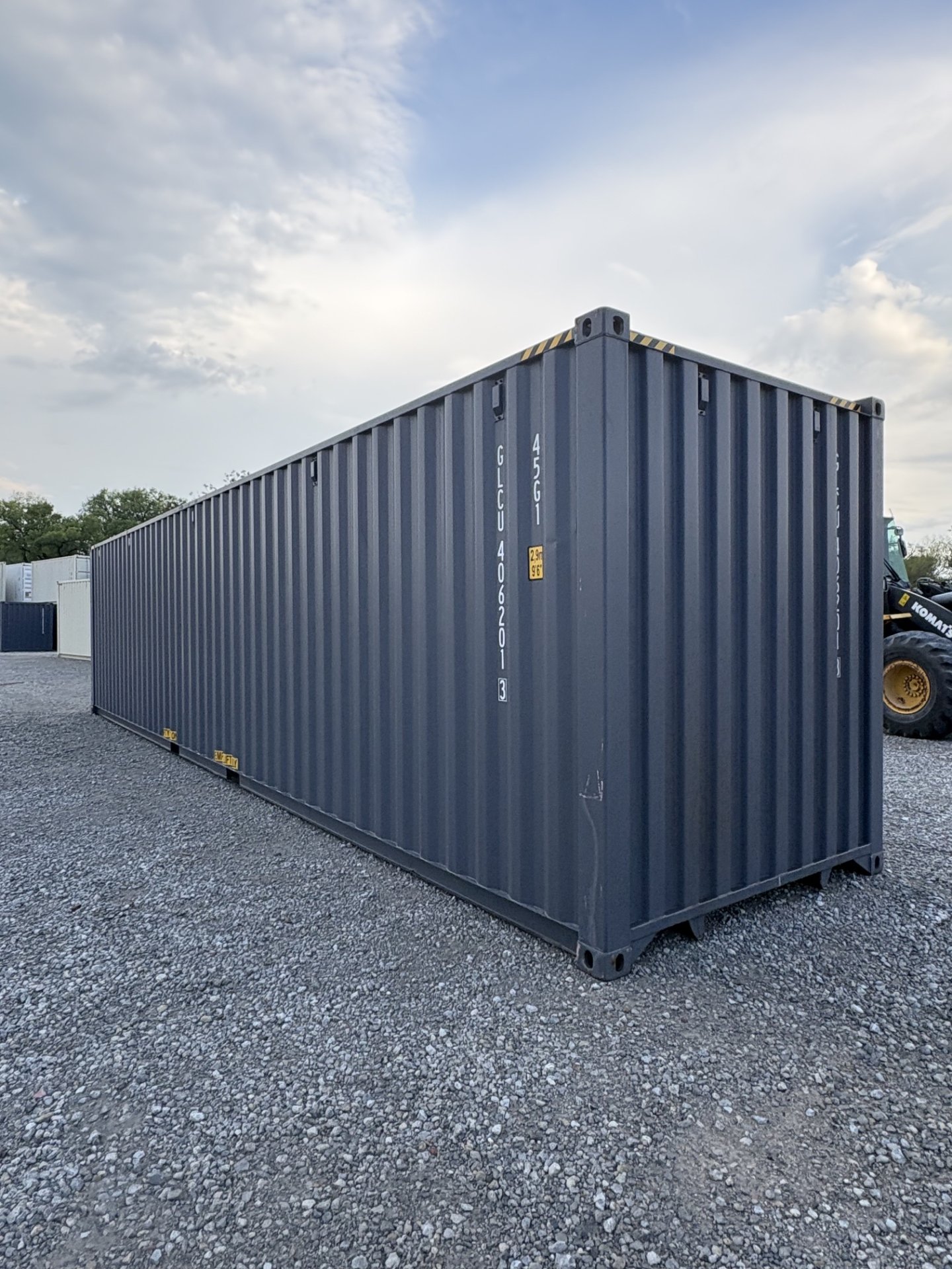 Rear corner view of the product