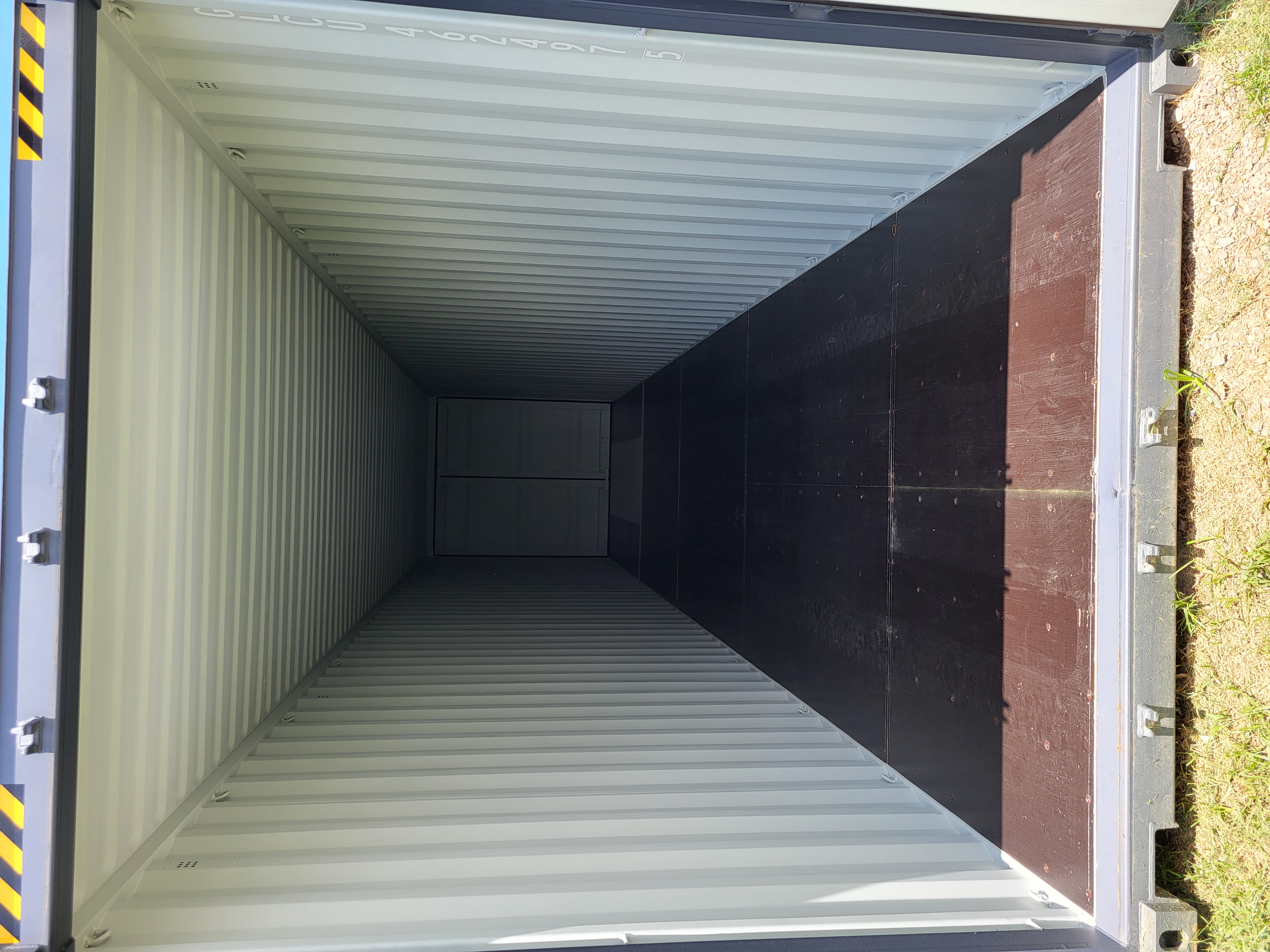 Front corner view of the product