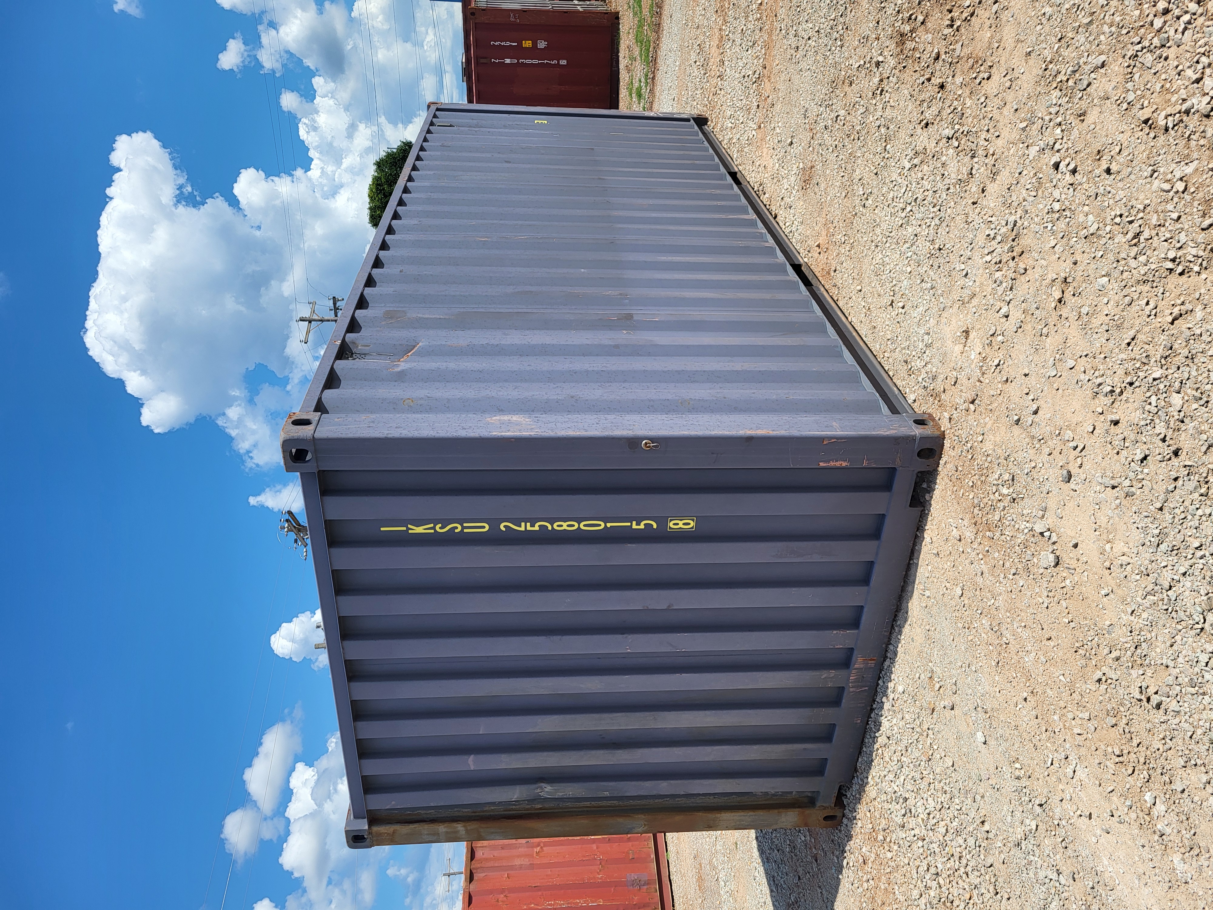 Rear corner view of the product