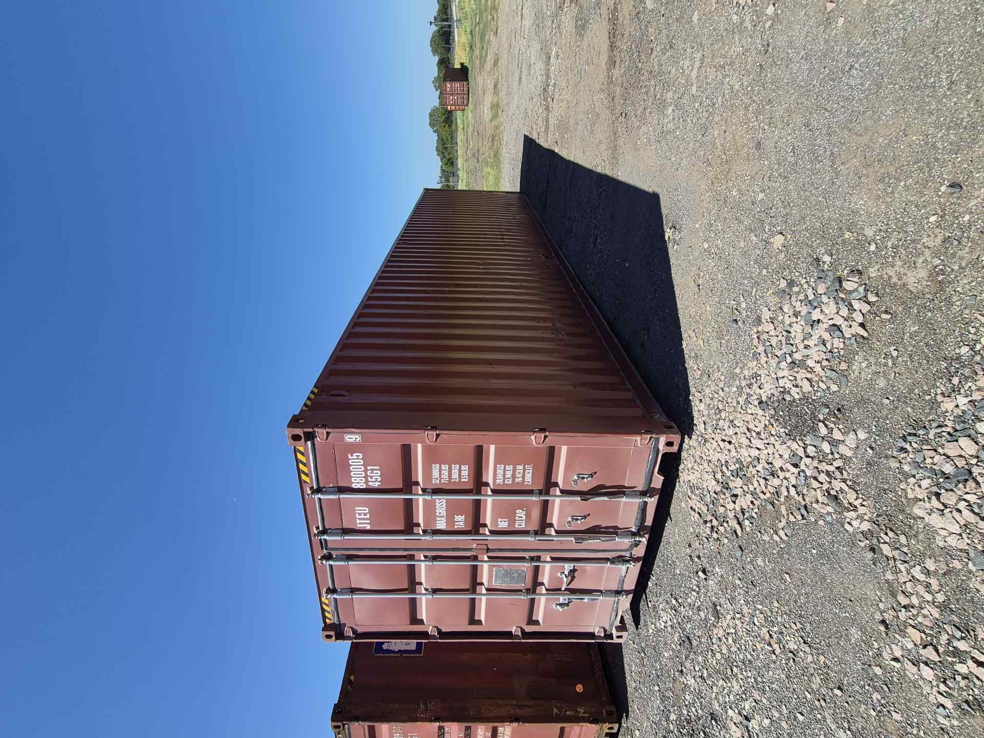 Front corner view of the product