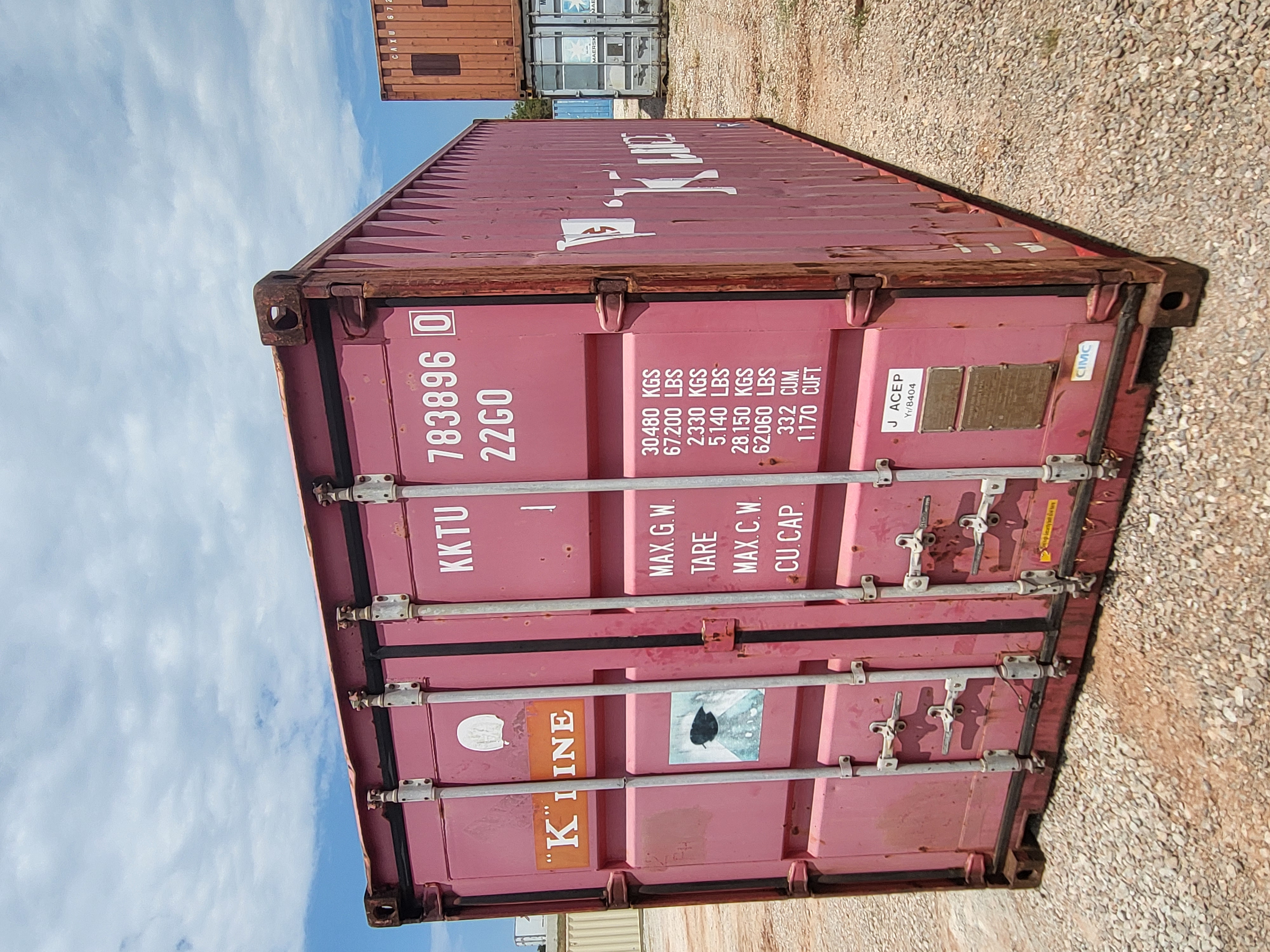 Front corner view of the product