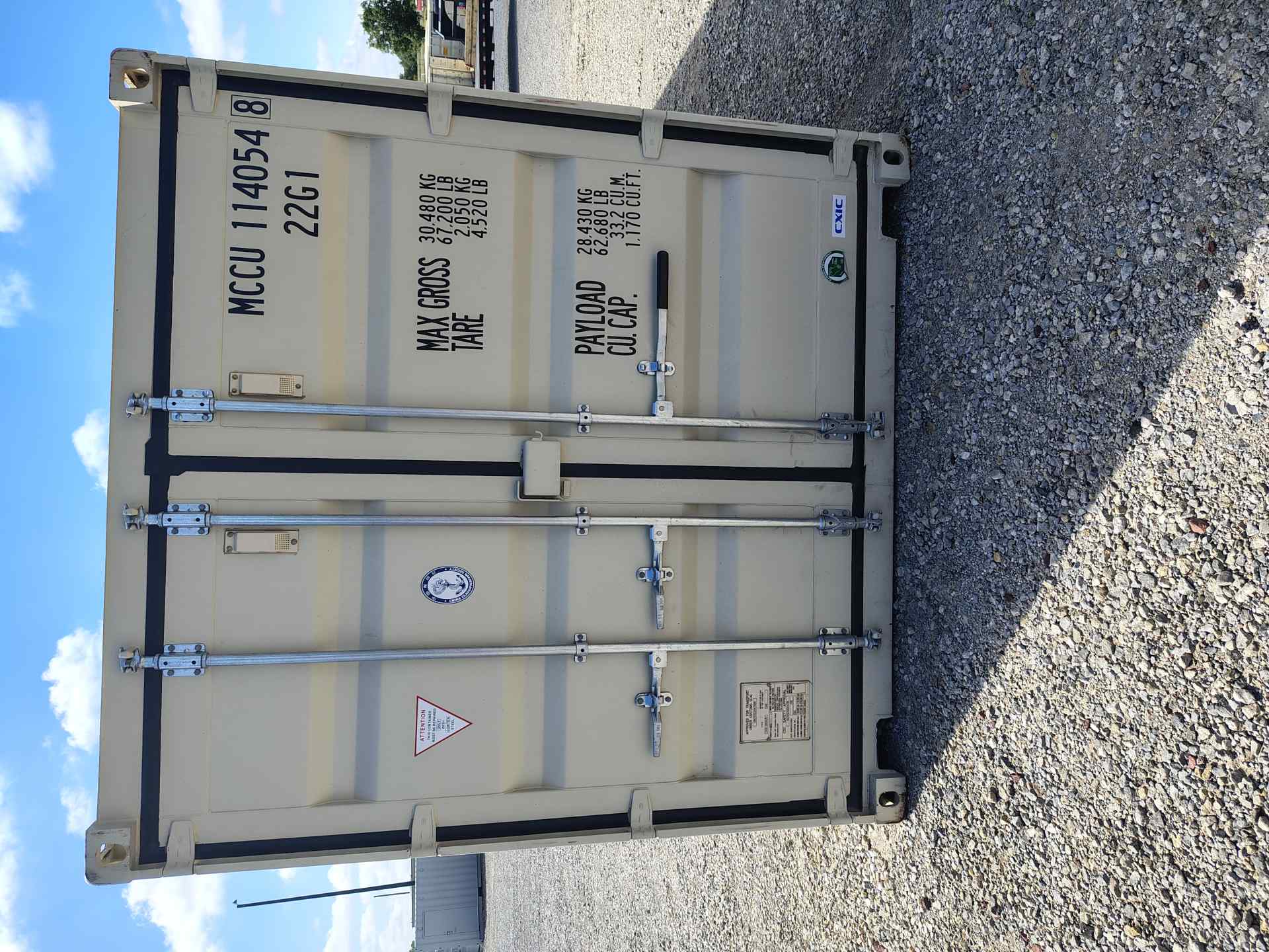 Front view of the product