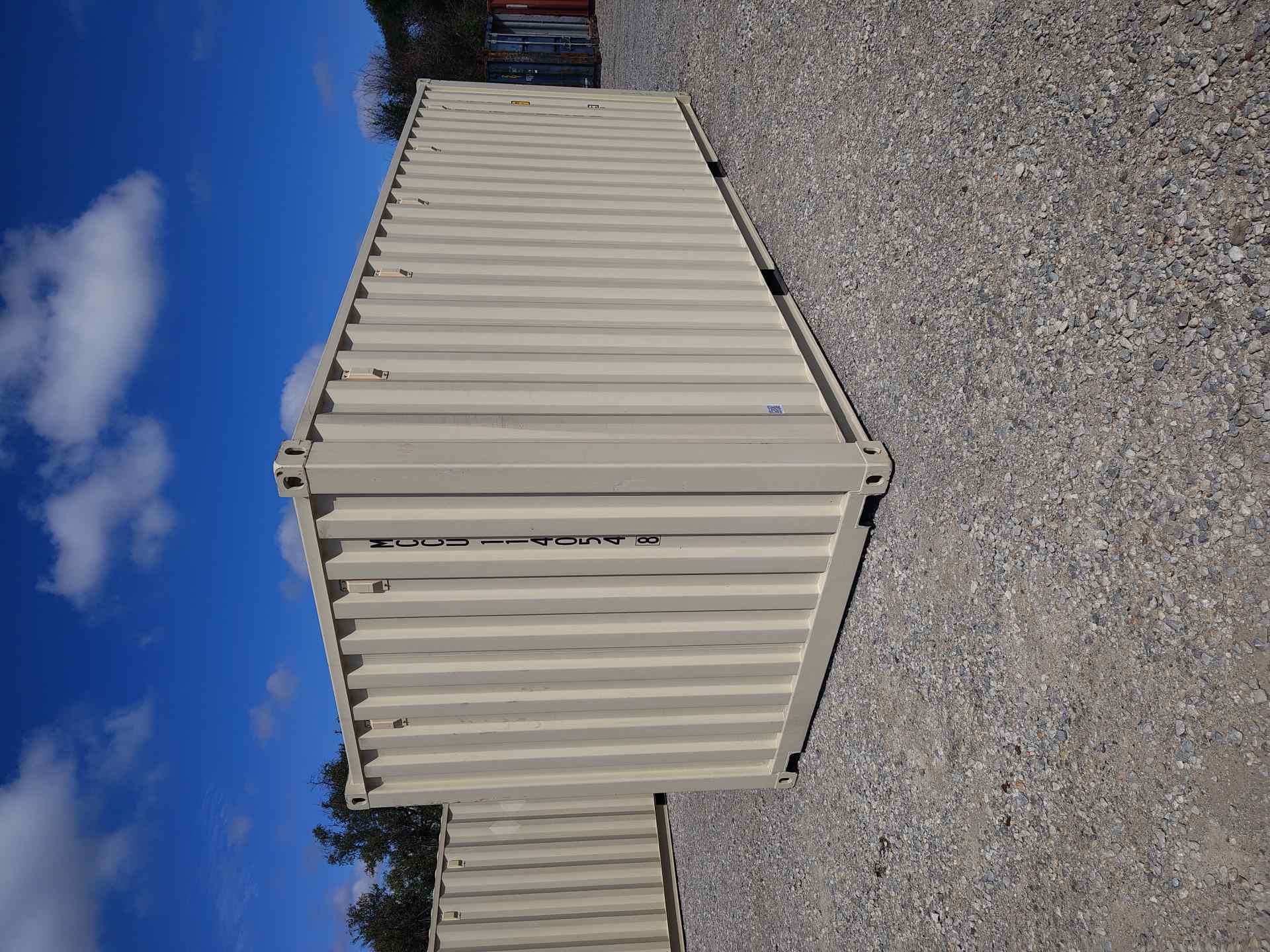 Rear corner view of the product