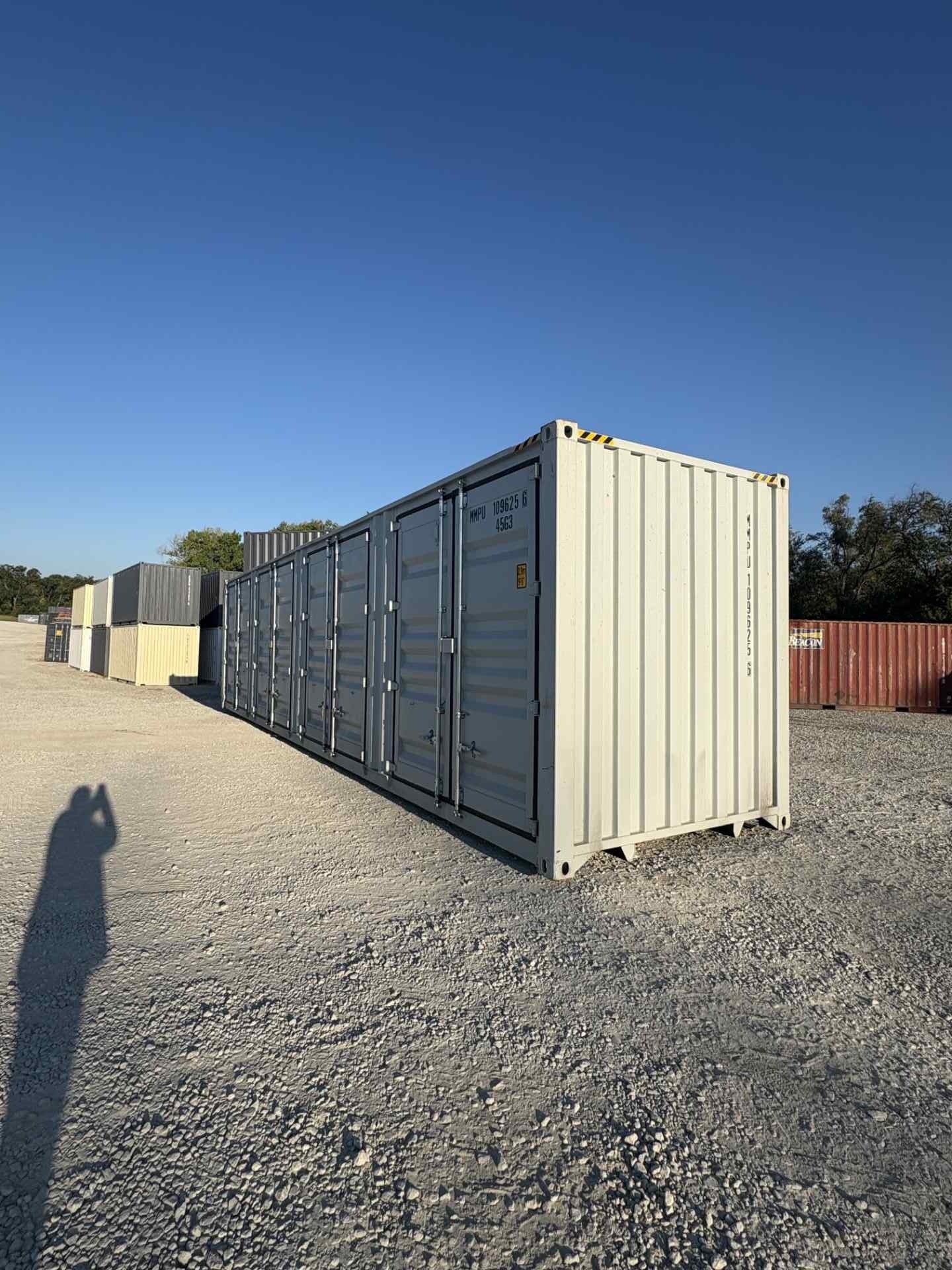 Rear corner view of the product