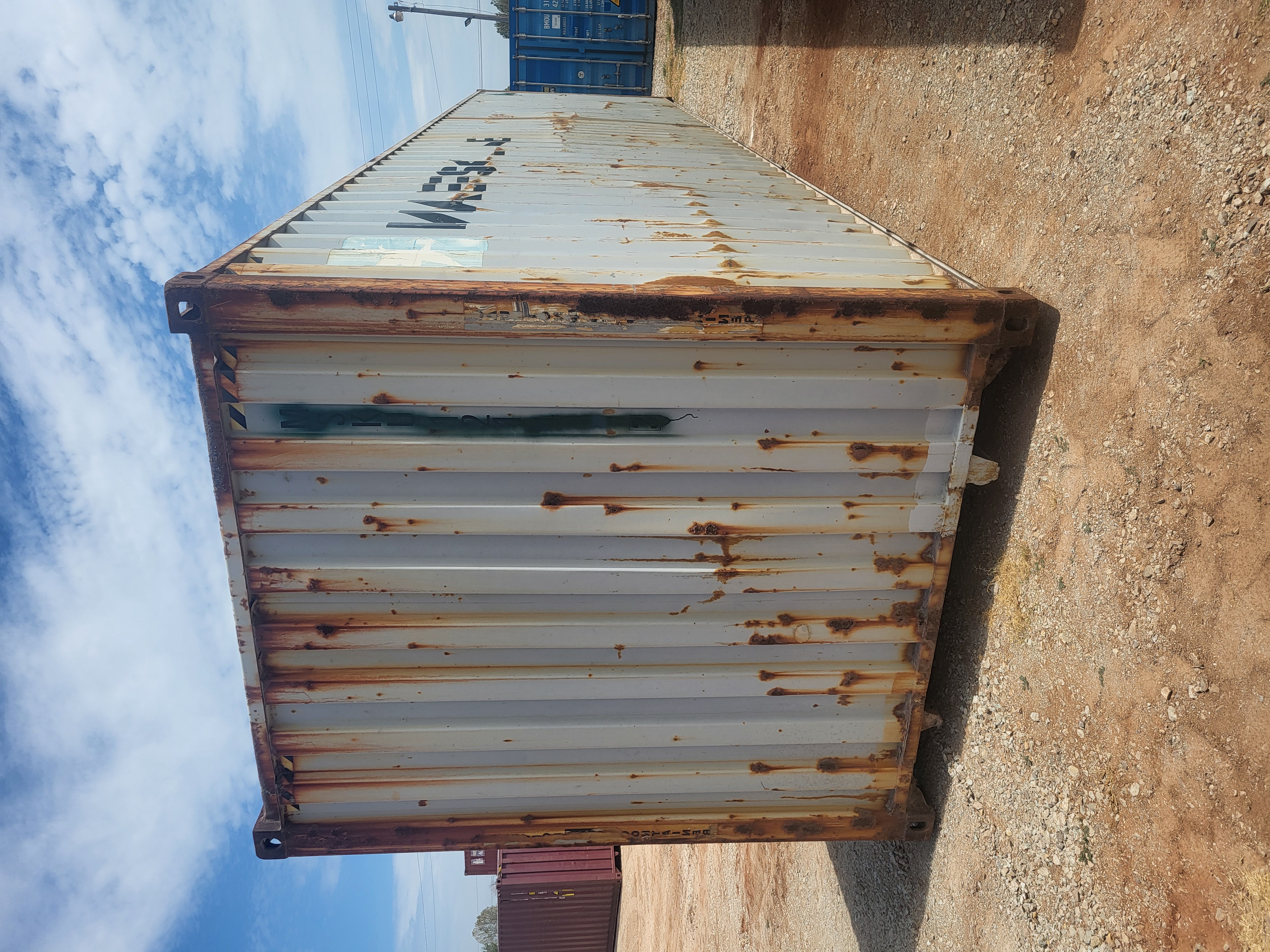 Rear corner view of the product