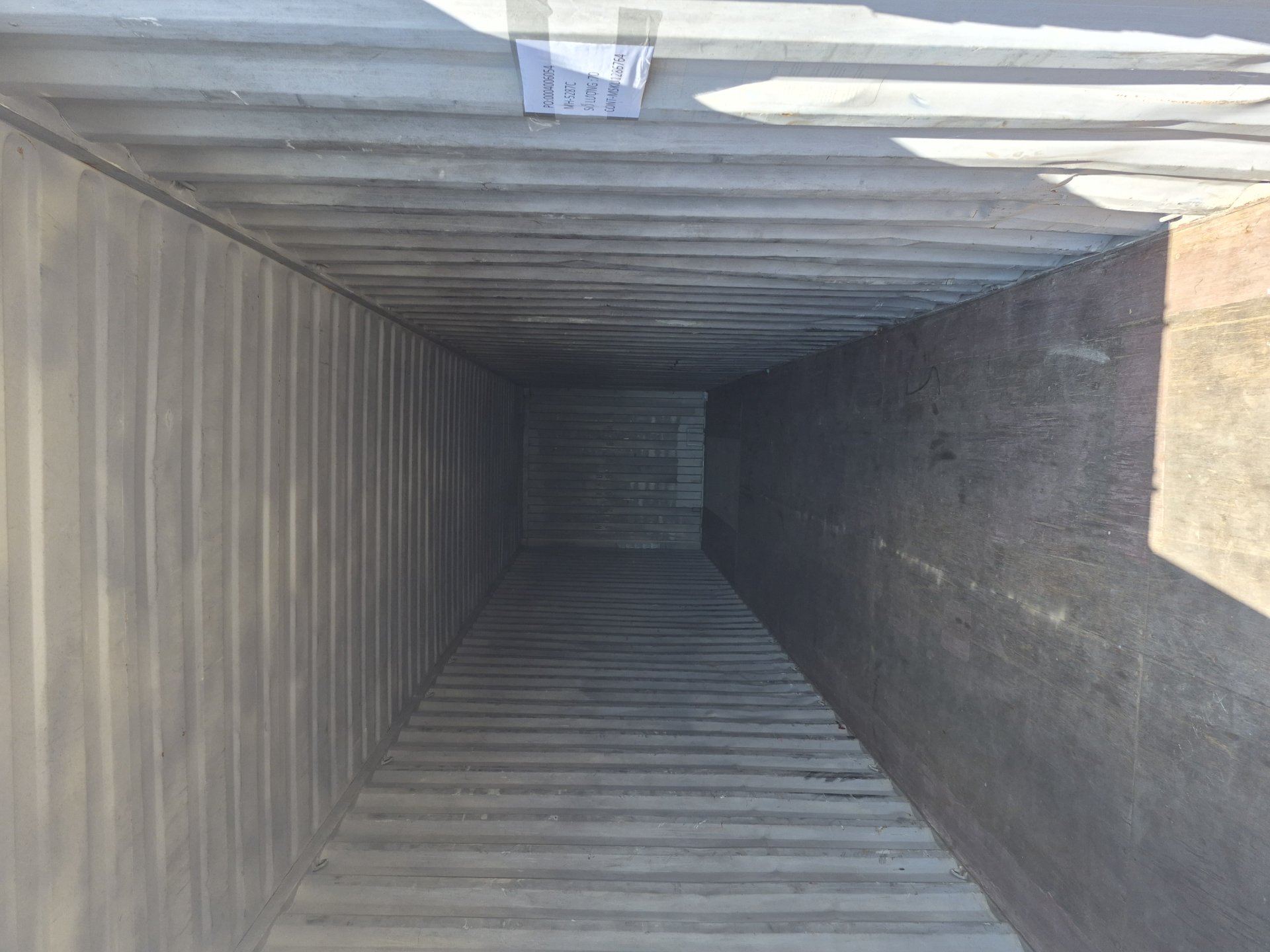 Interior view of the product