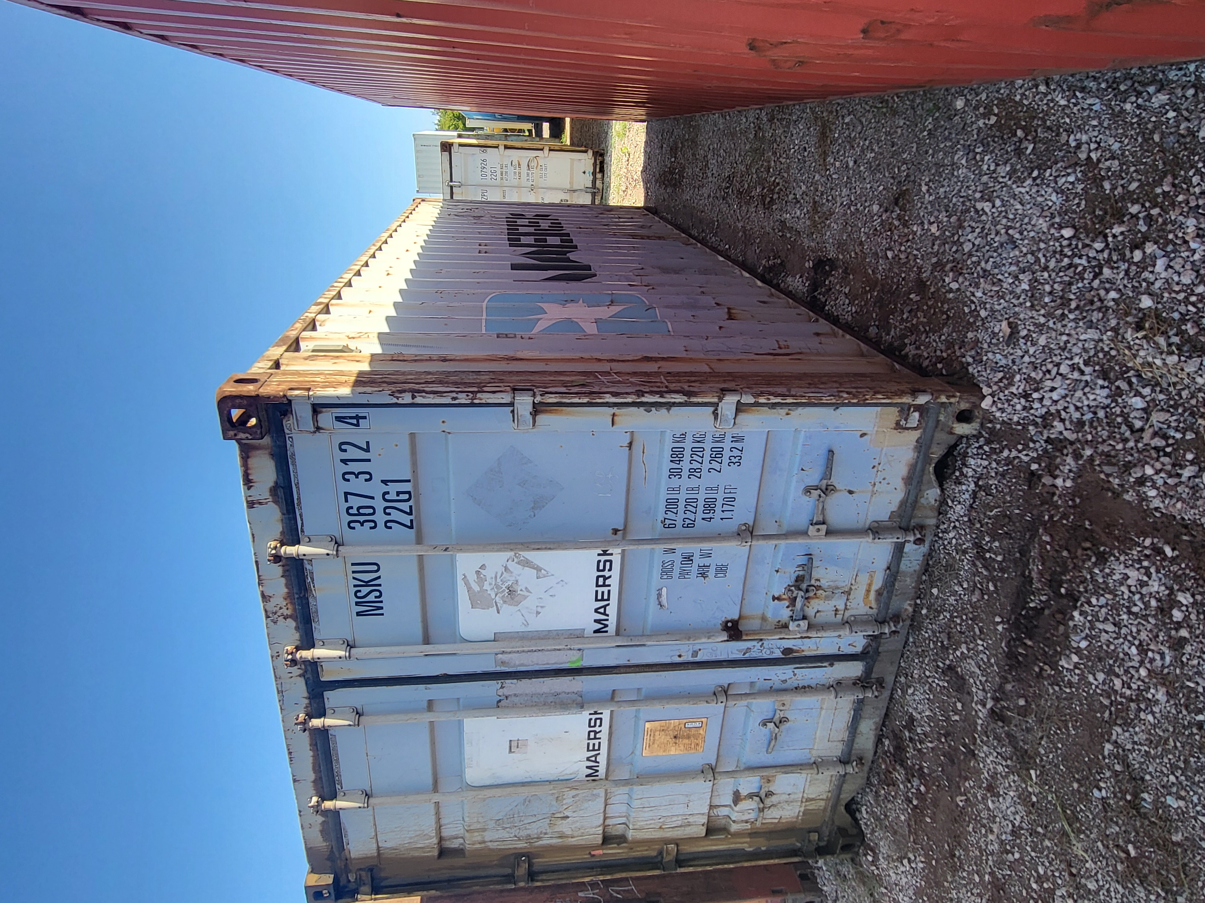 Front corner view of the product