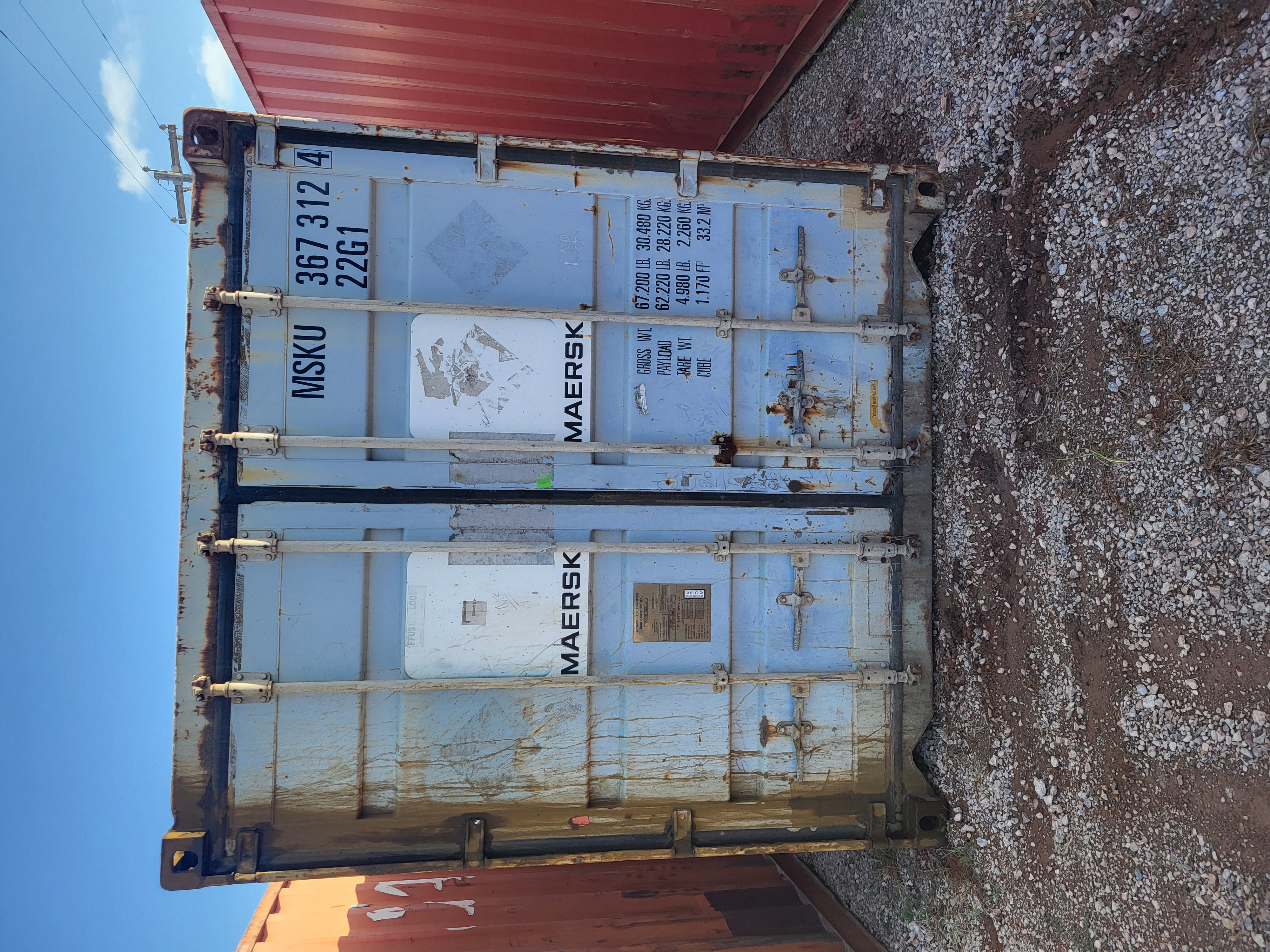 Front view of the product
