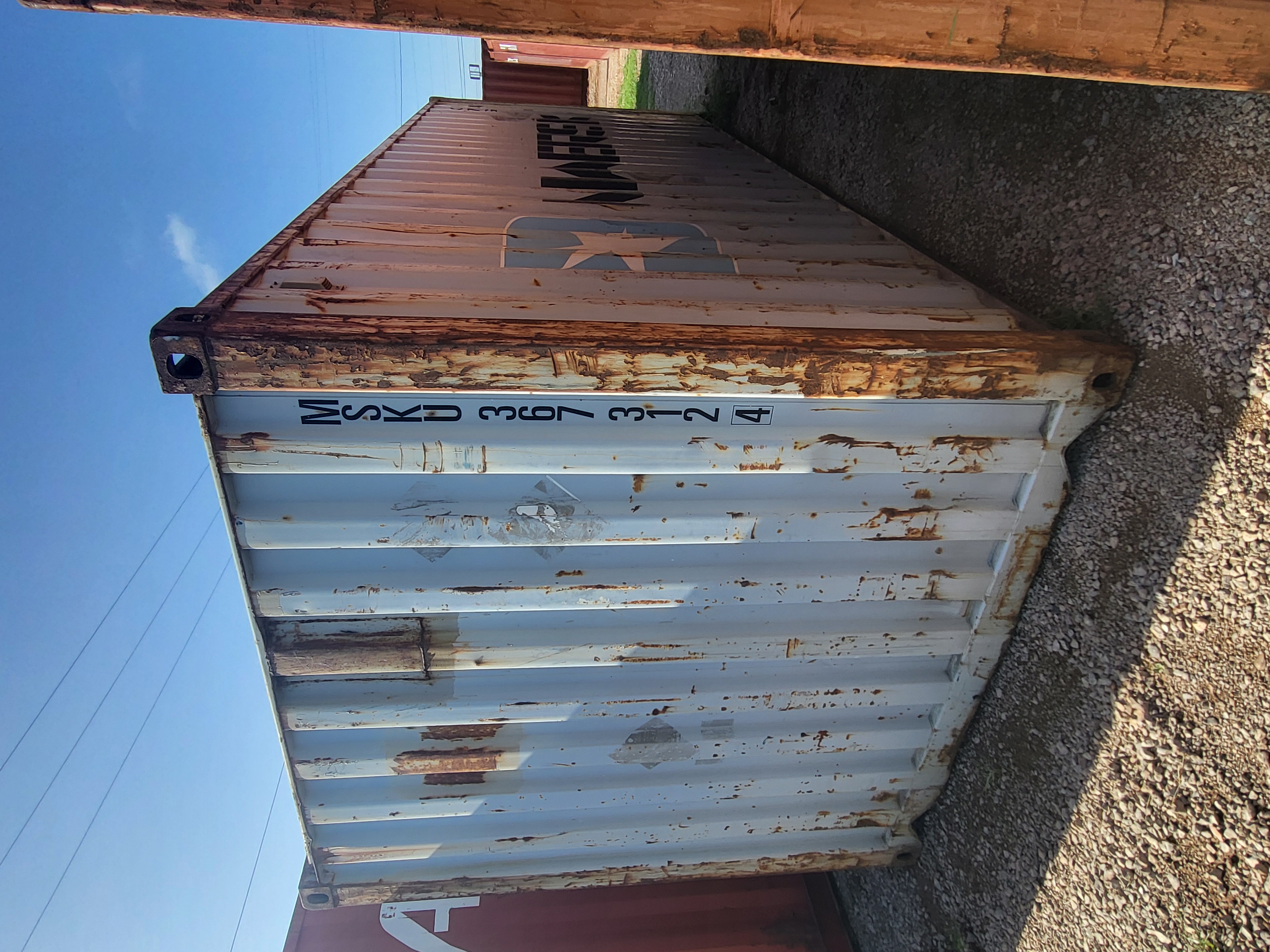 Rear corner view of the product