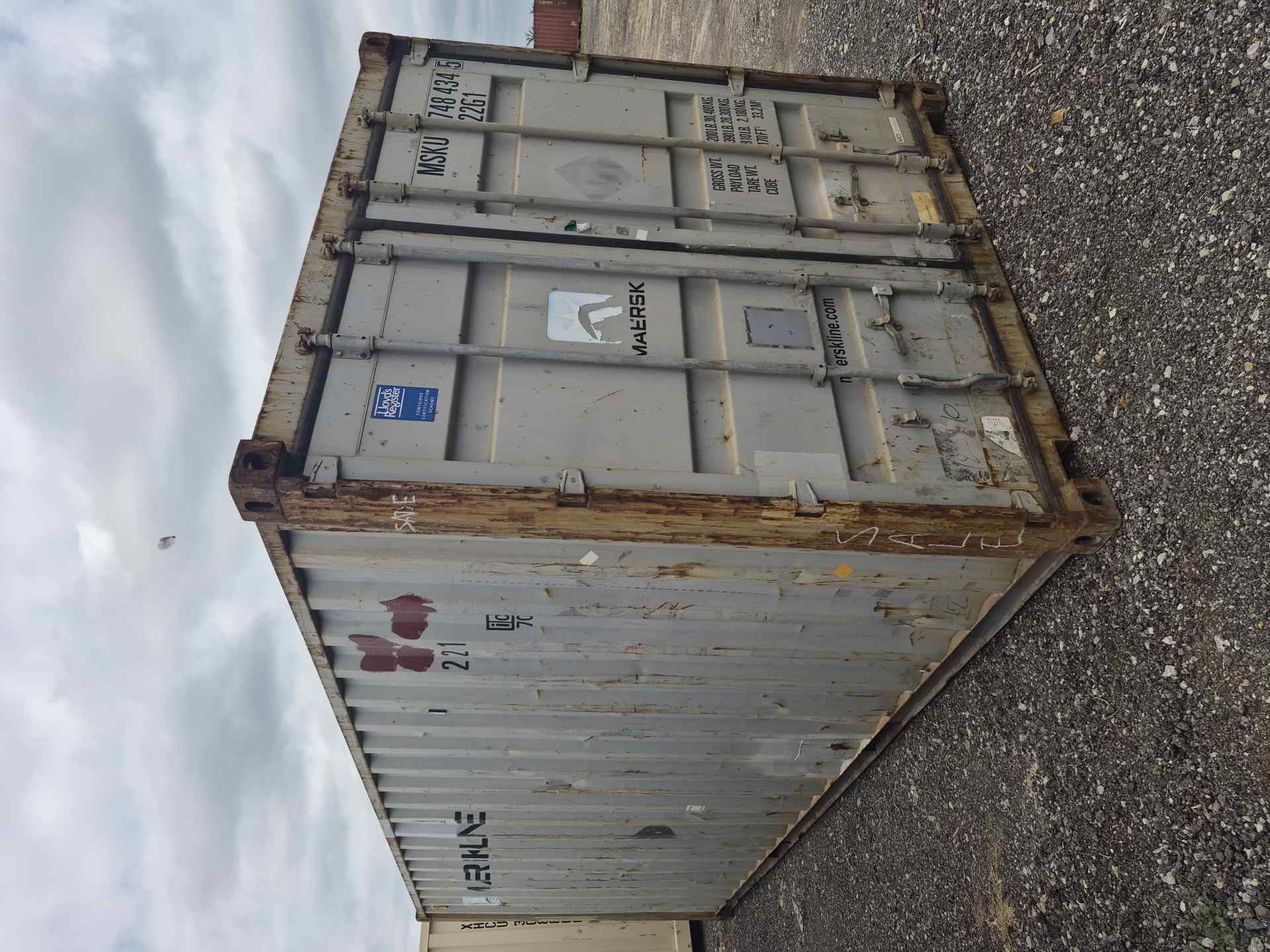Front corner view of the product