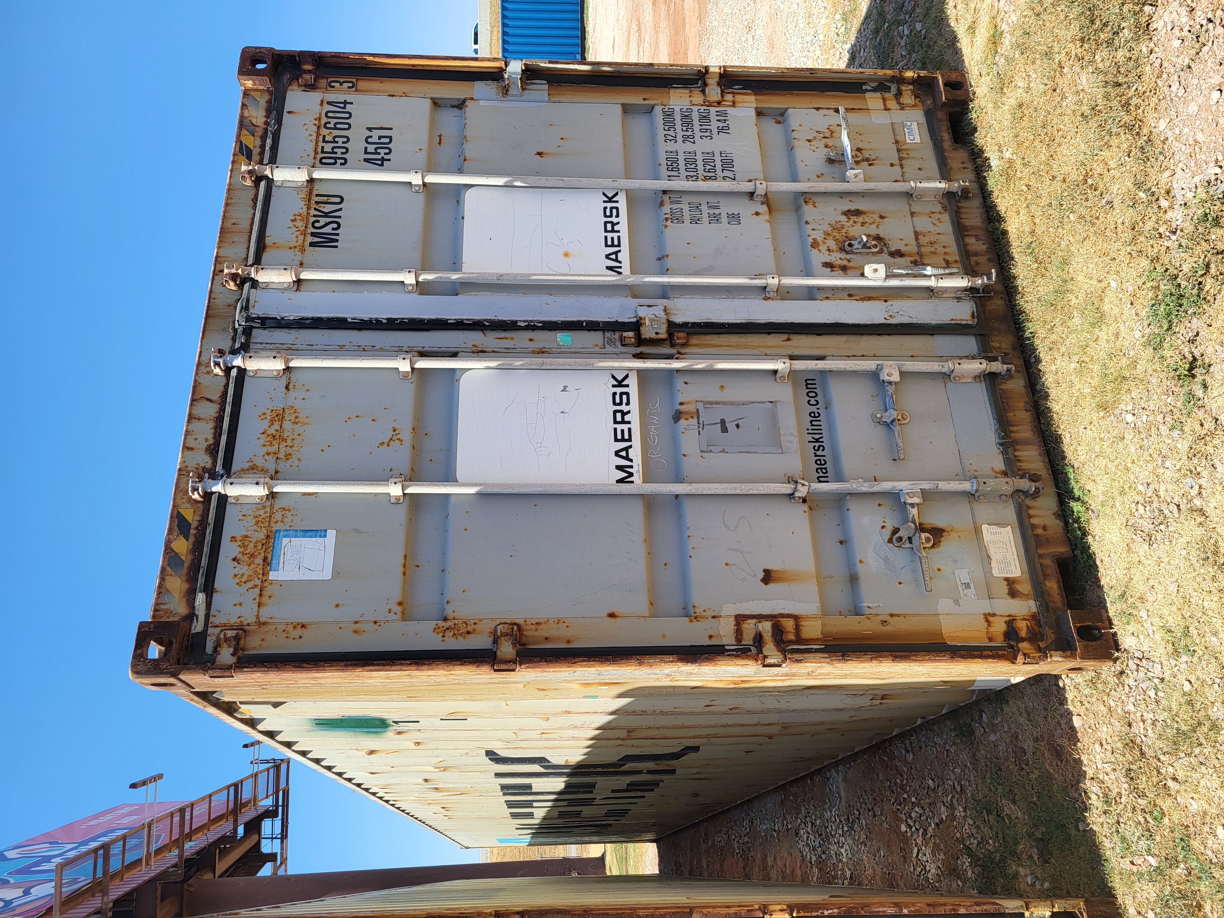Front corner view of the product