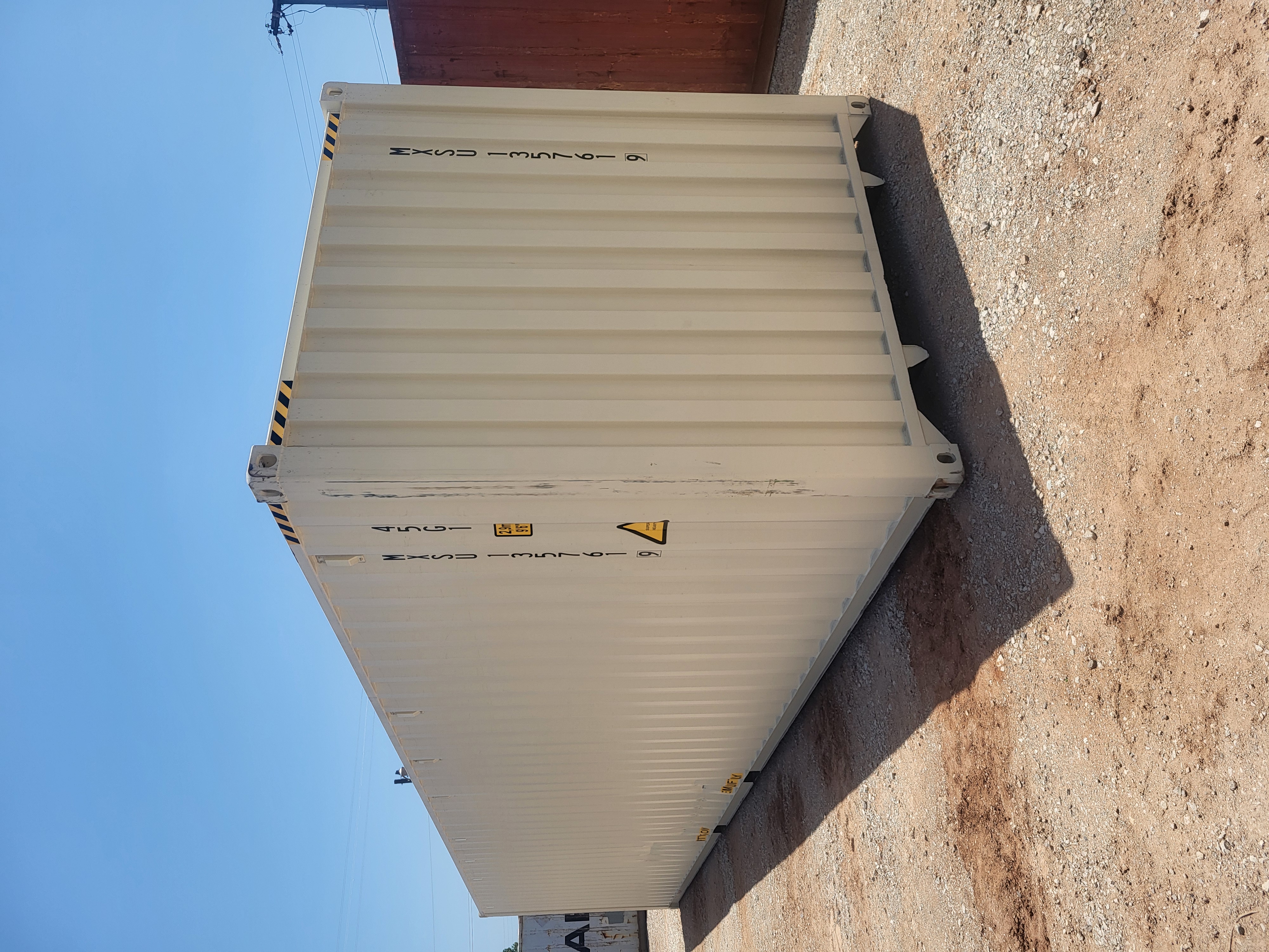 Rear corner view of the product