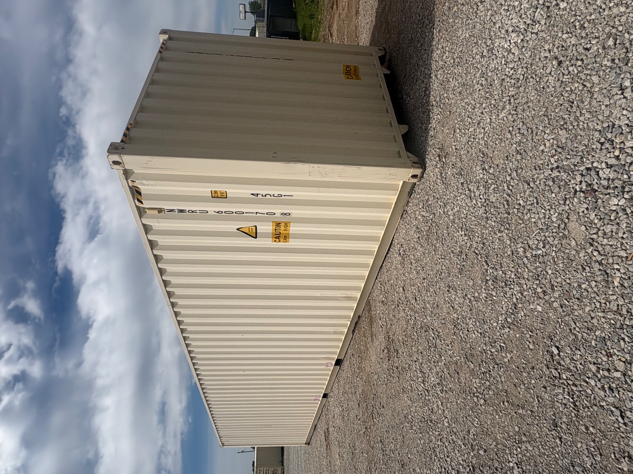 Rear corner view of the product
