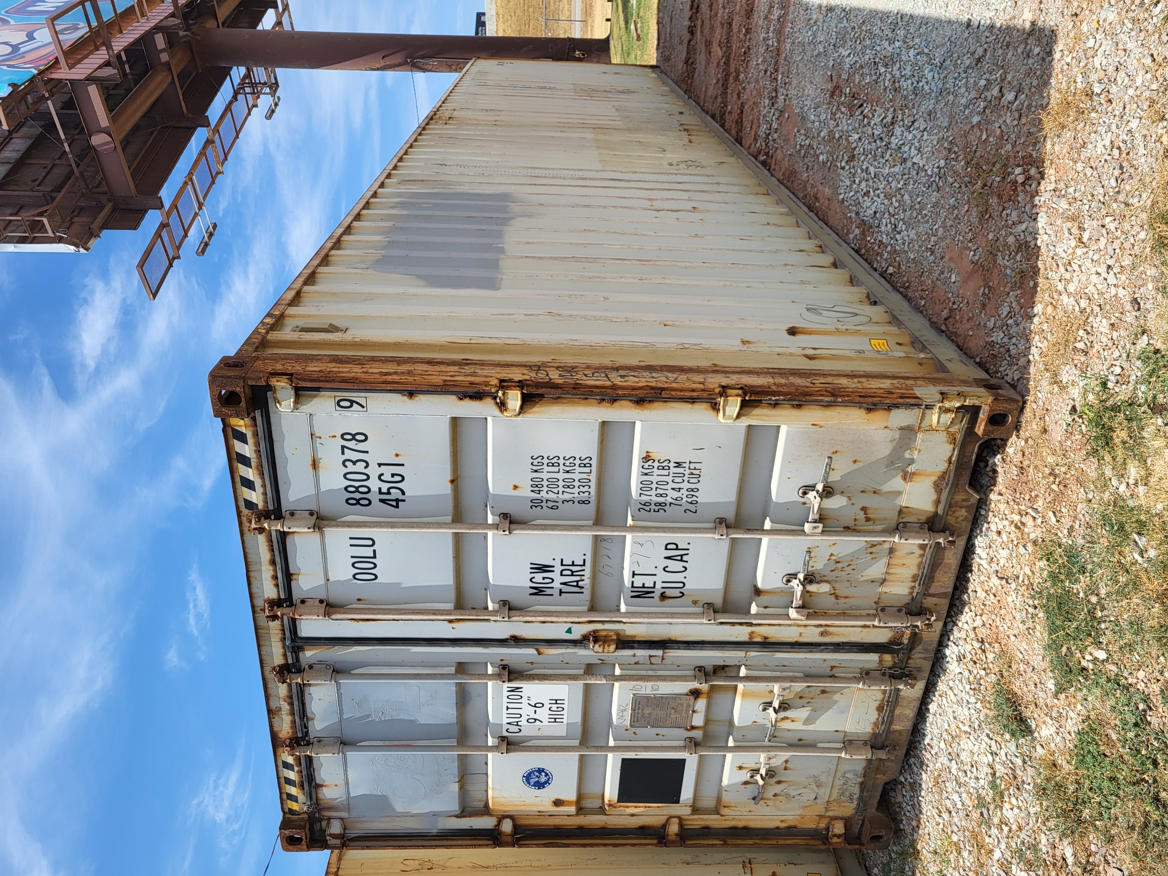 Front corner view of the product