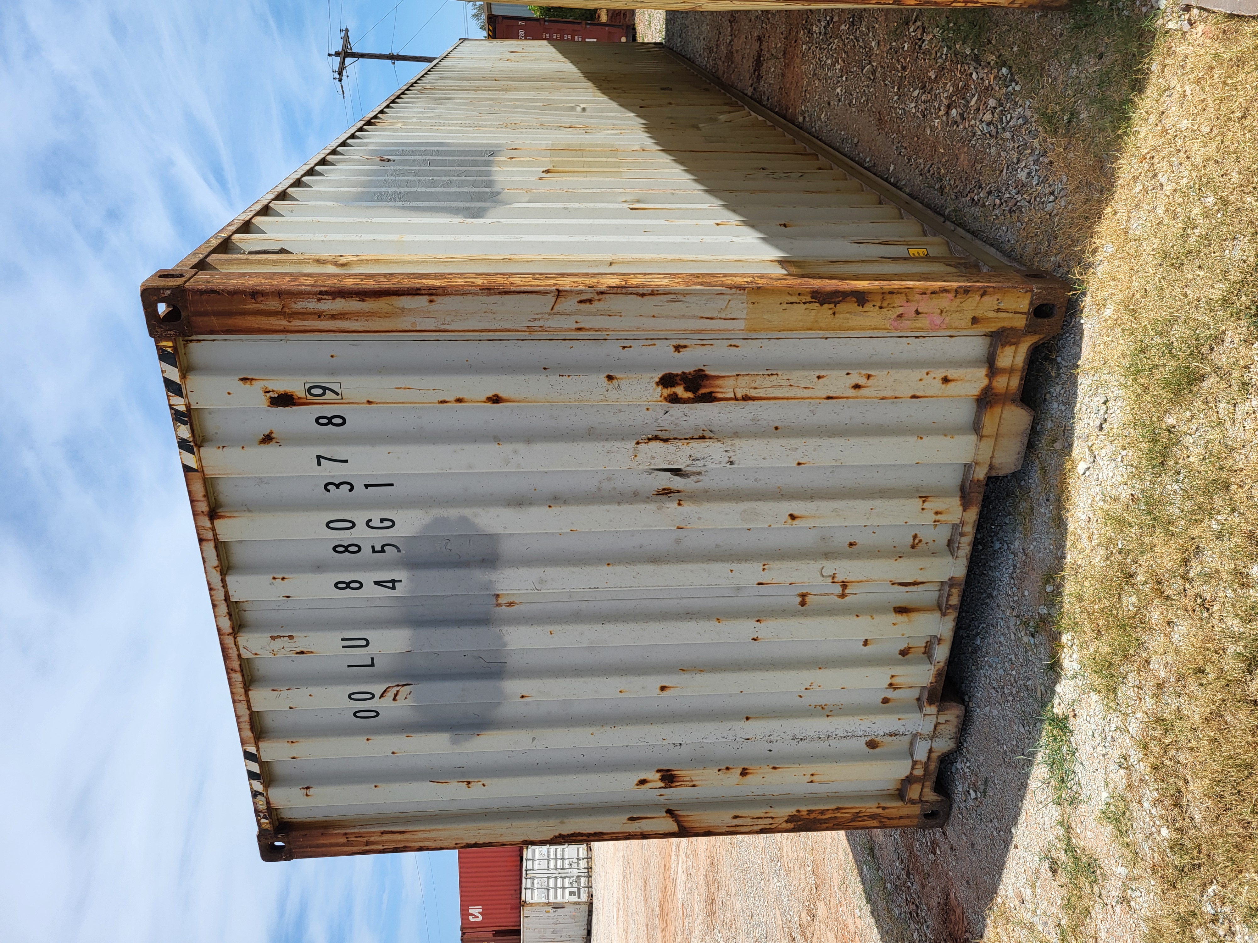 Rear corner view of the product
