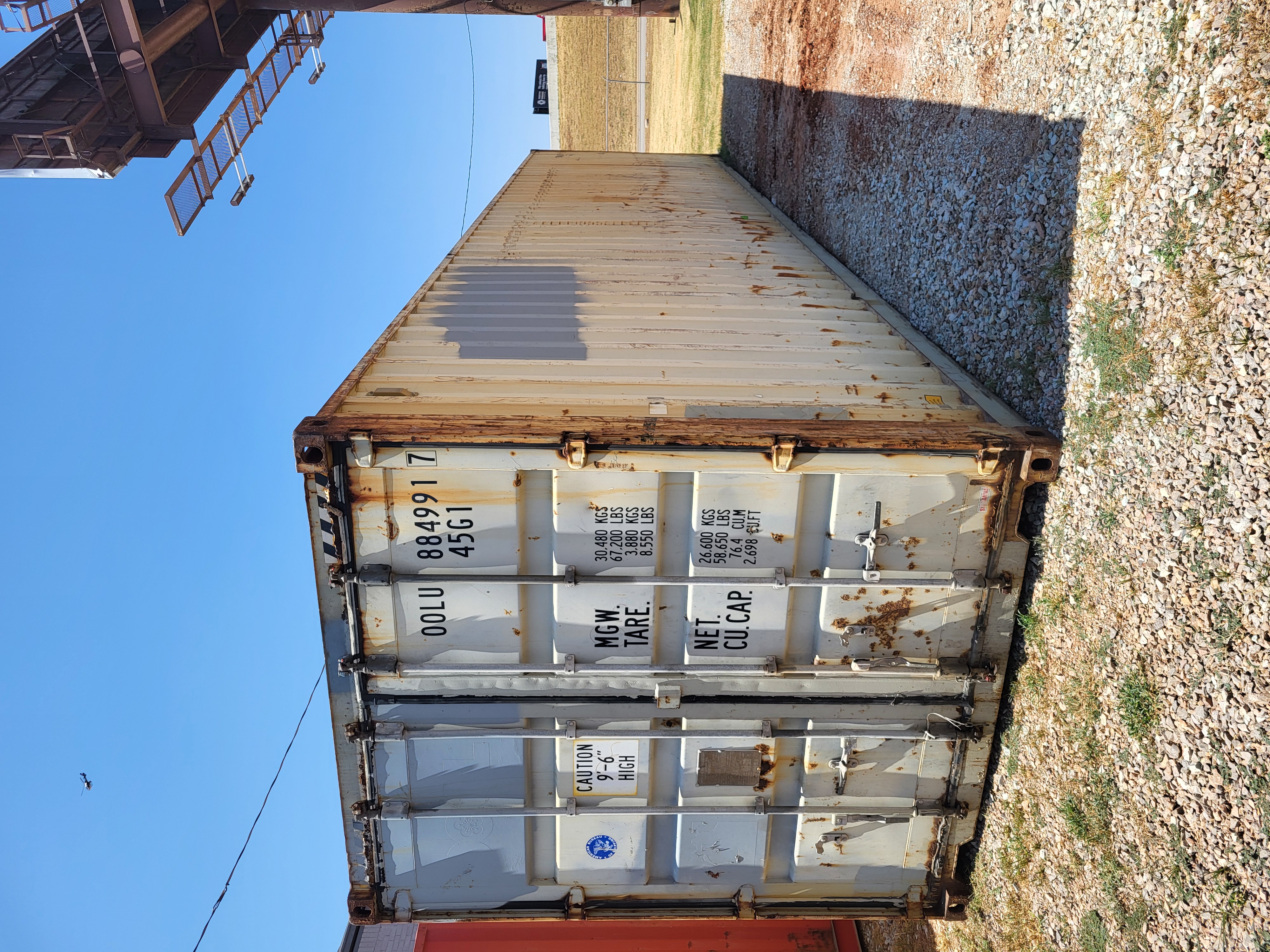 Front corner view of the product