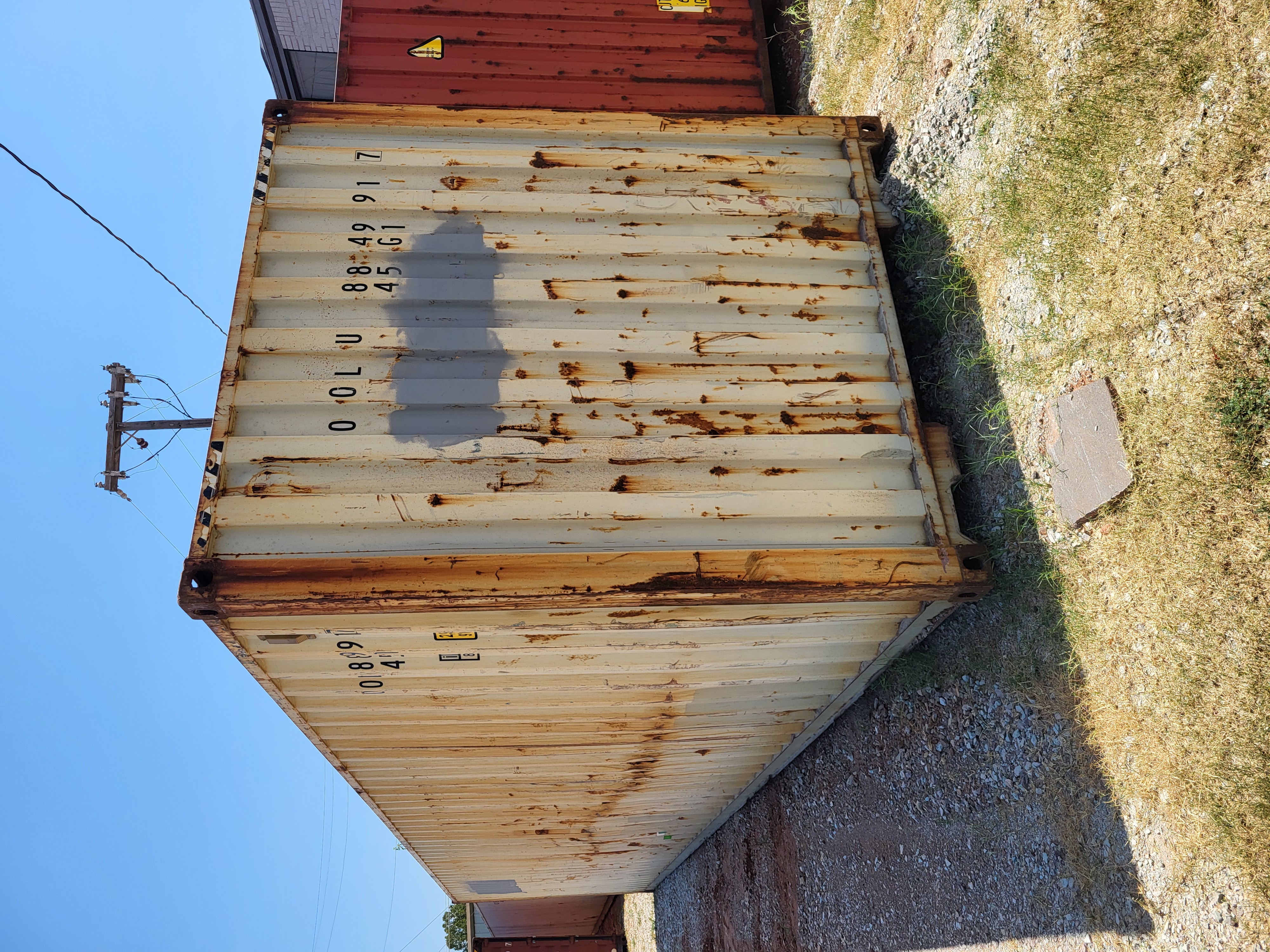 Rear corner view of the product