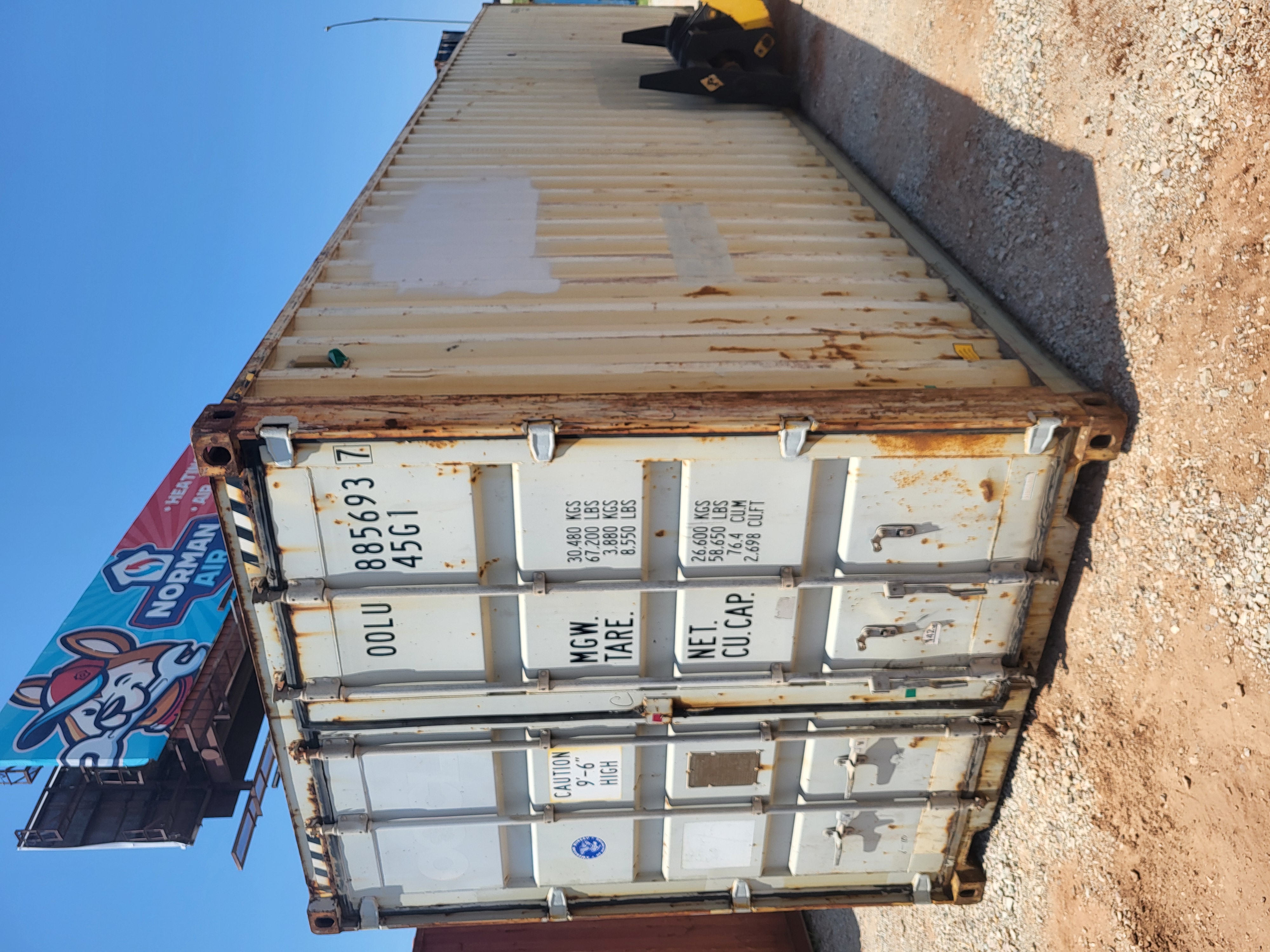 Front corner view of the product