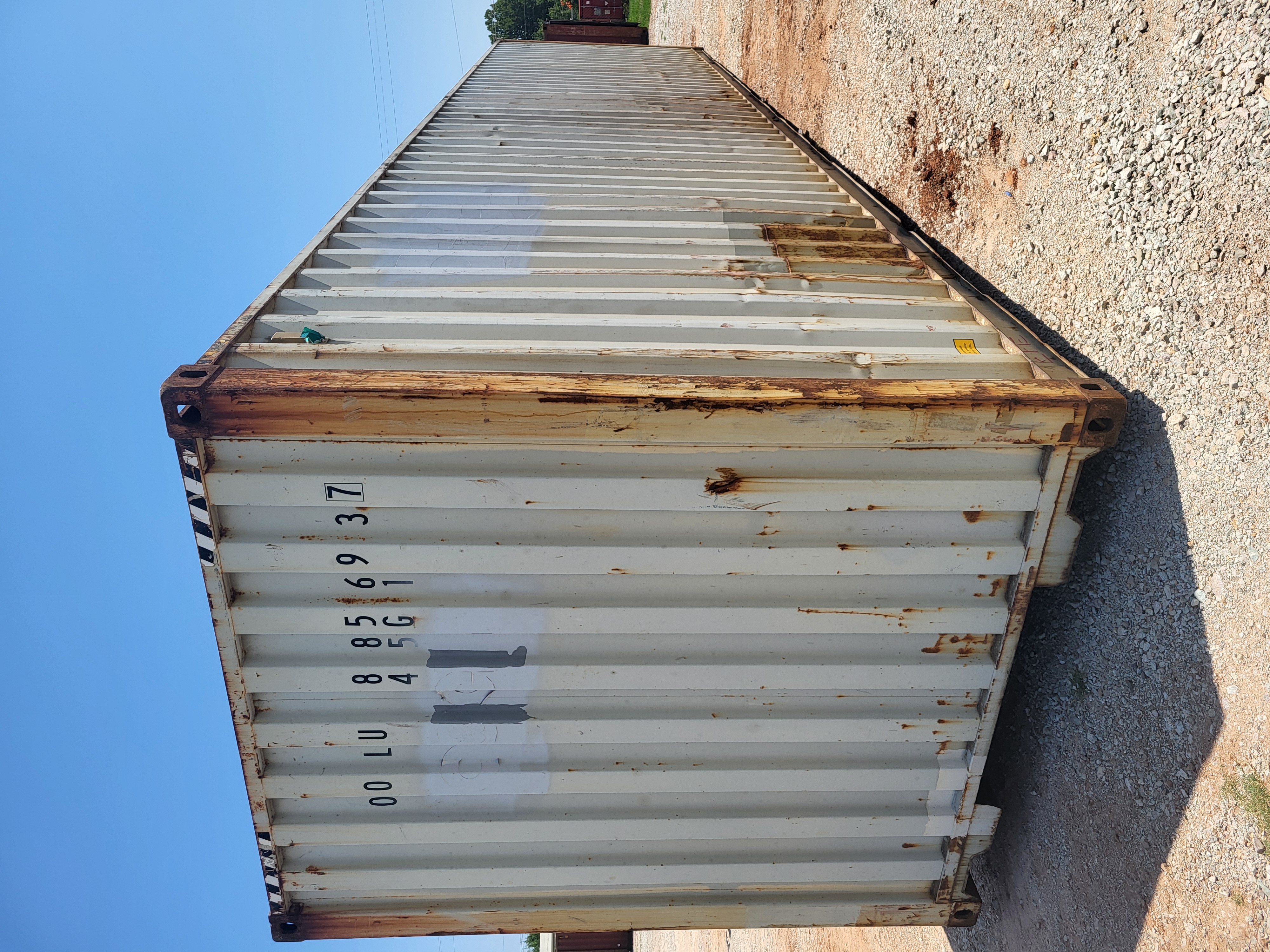 Rear corner view of the product