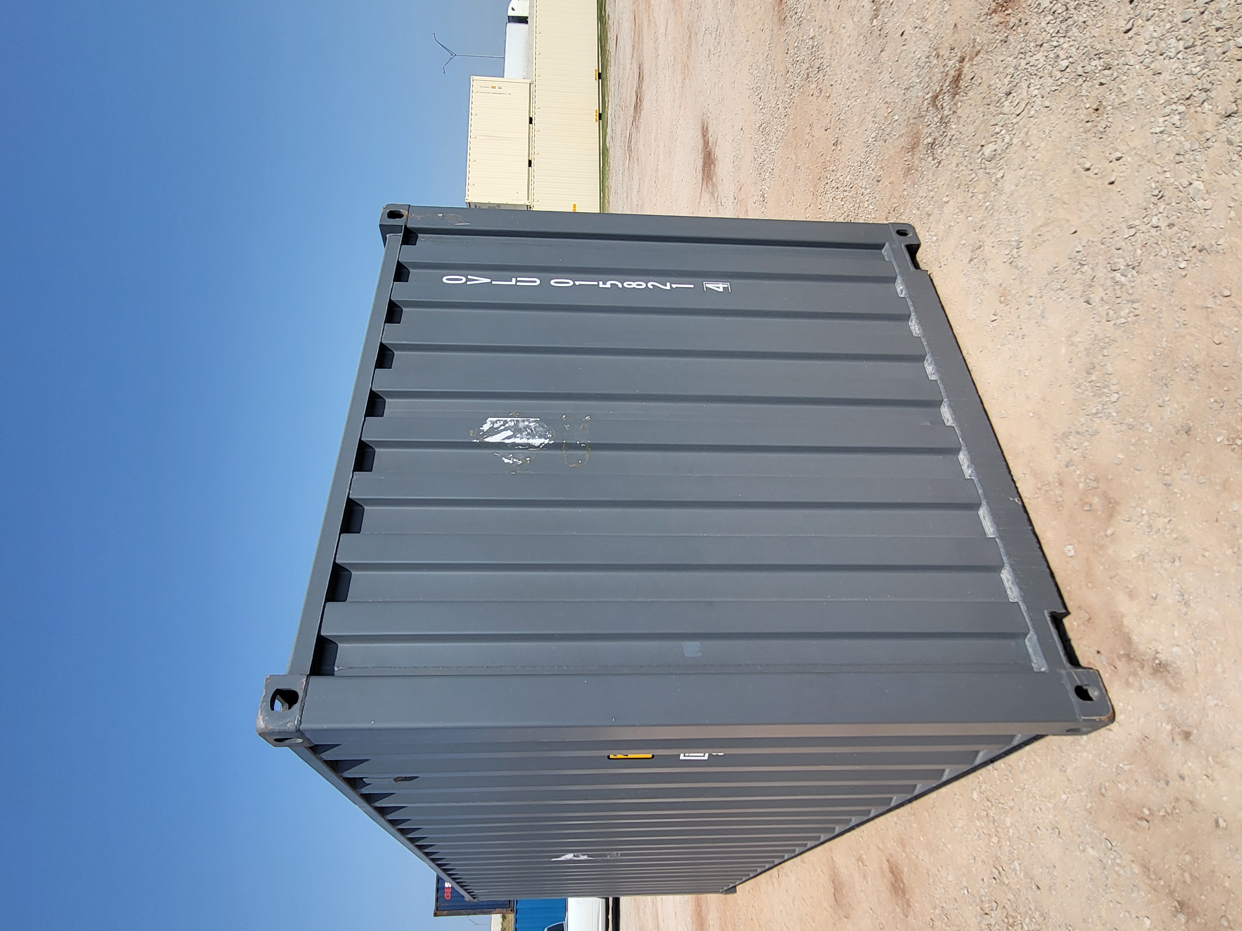 Rear corner view of the product