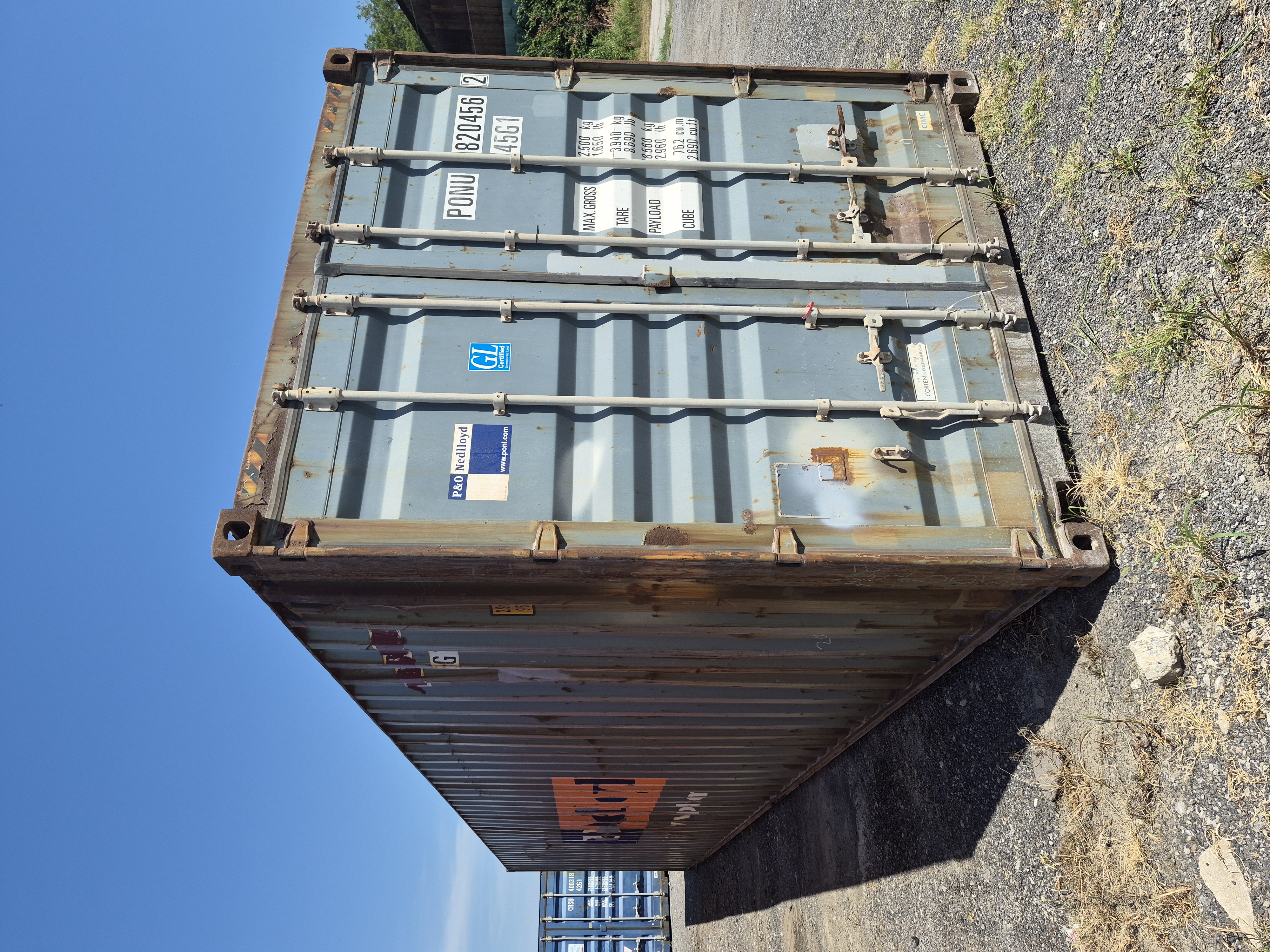 Front corner view of the product