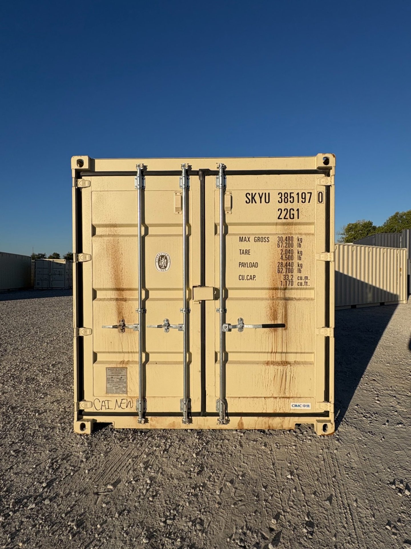 Front view of the product