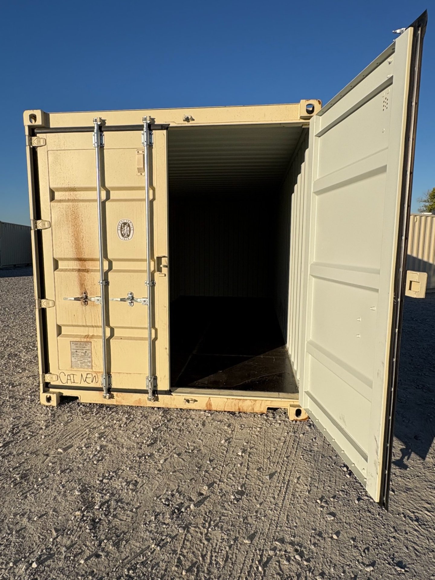Rear corner view of the product