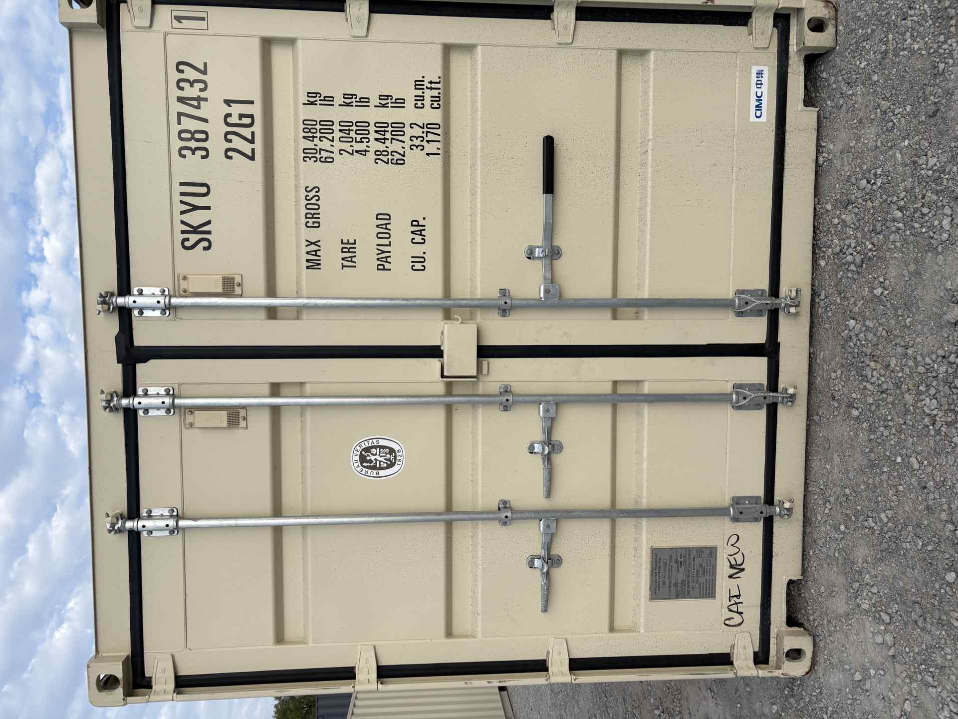 Front view of the product