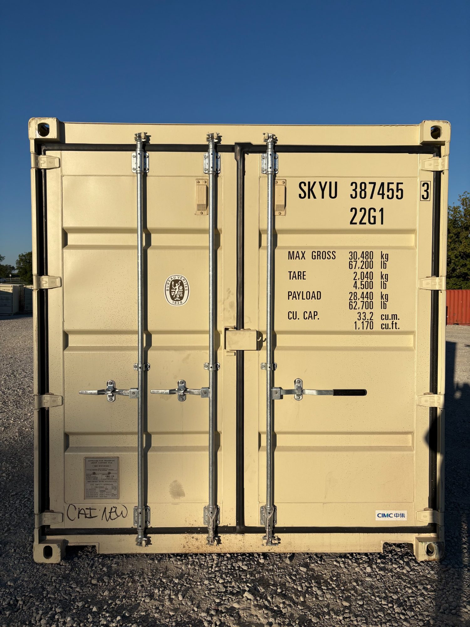 Front view of the product