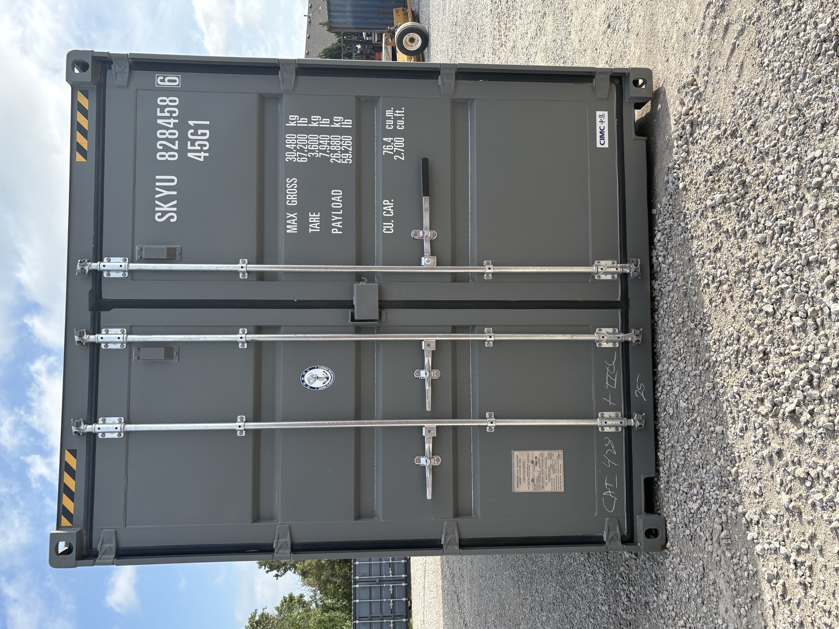 Front view of the product