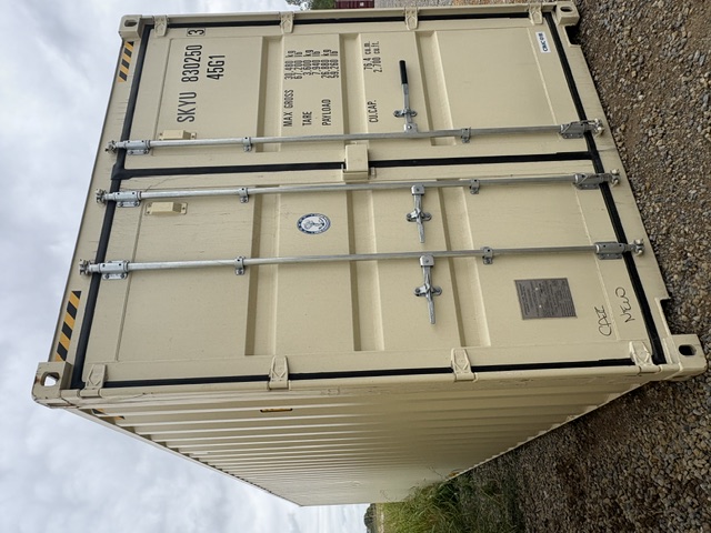 Front corner view of the product