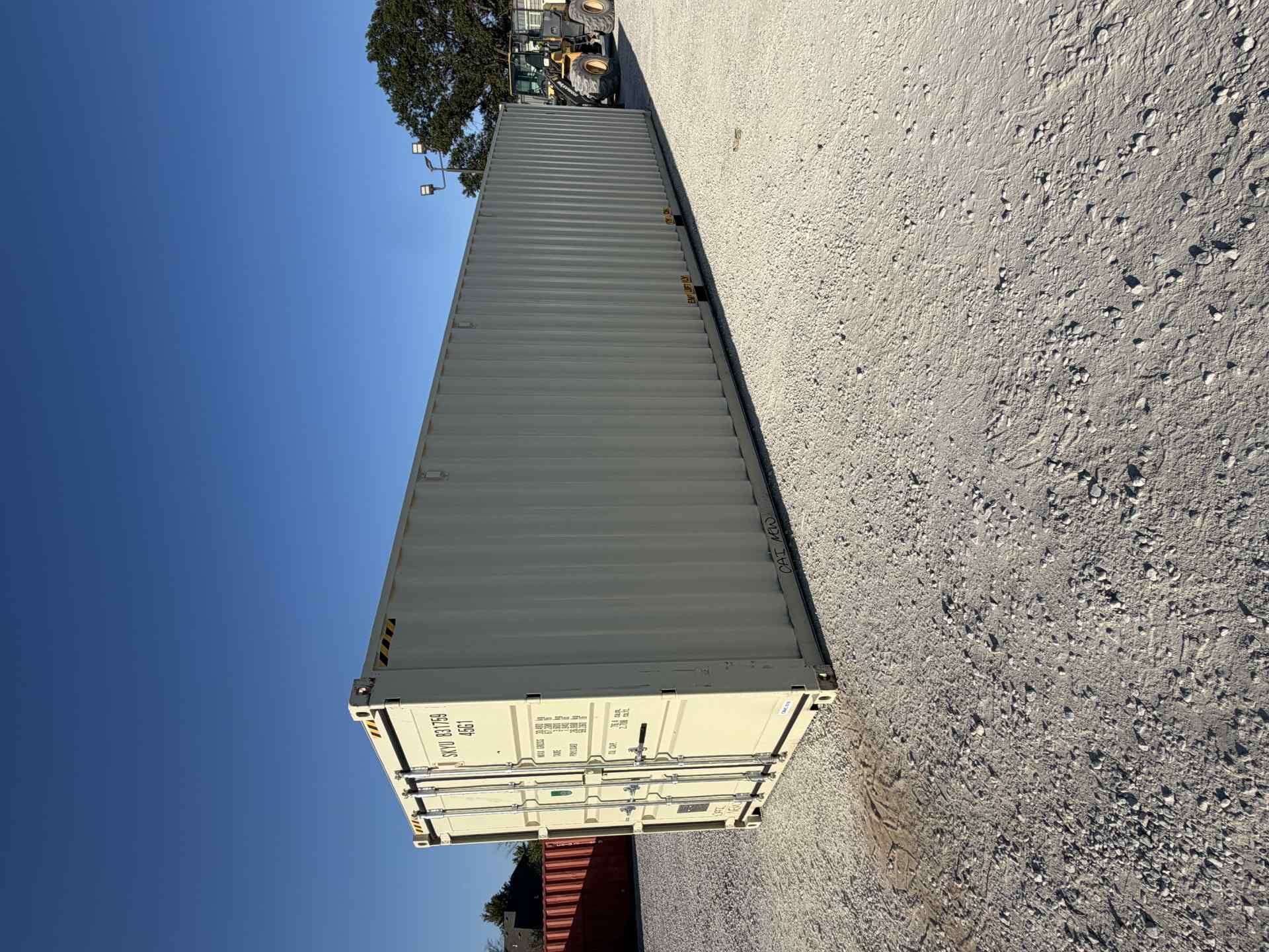 Front corner view of the product