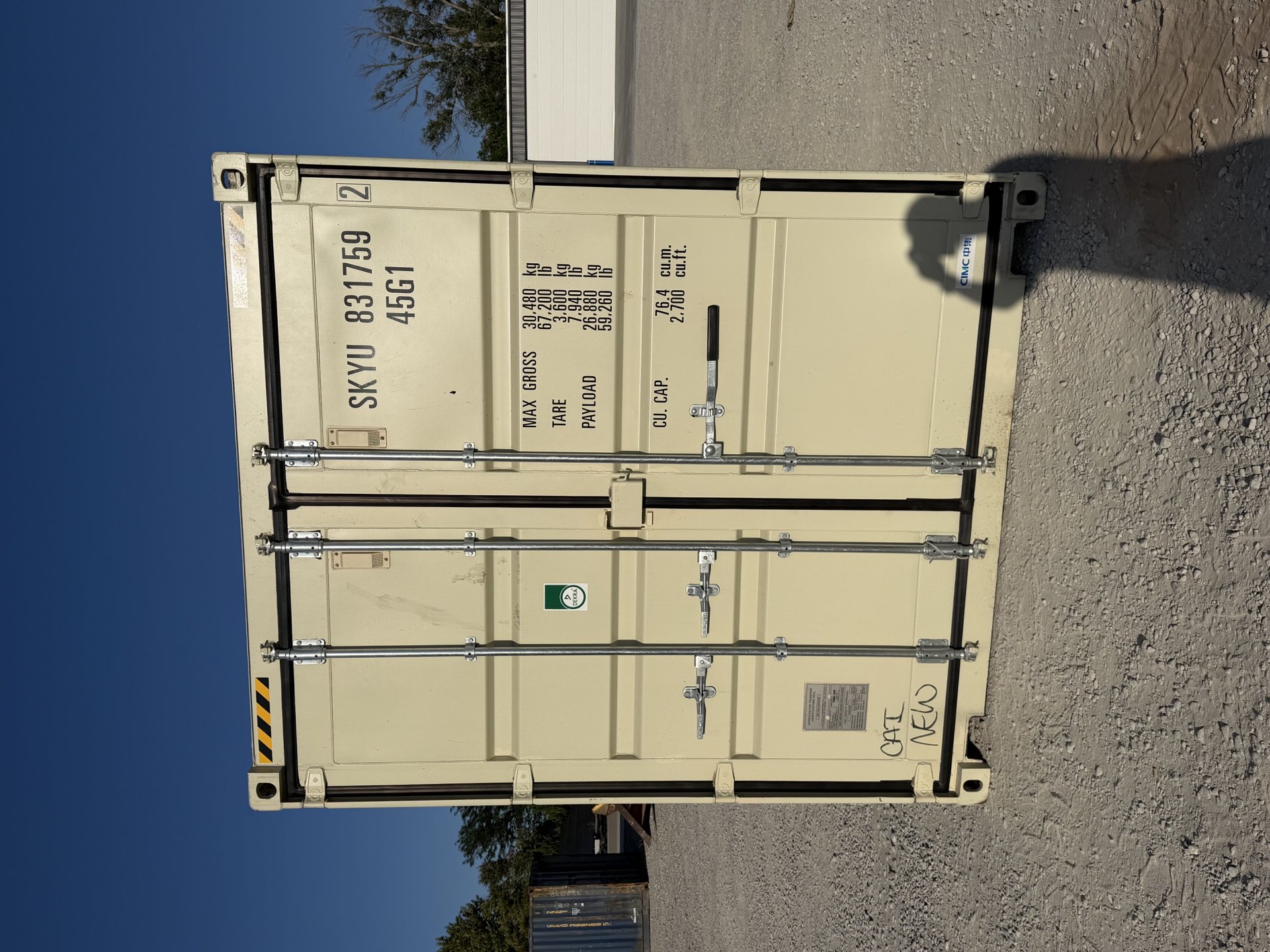 Front view of the product