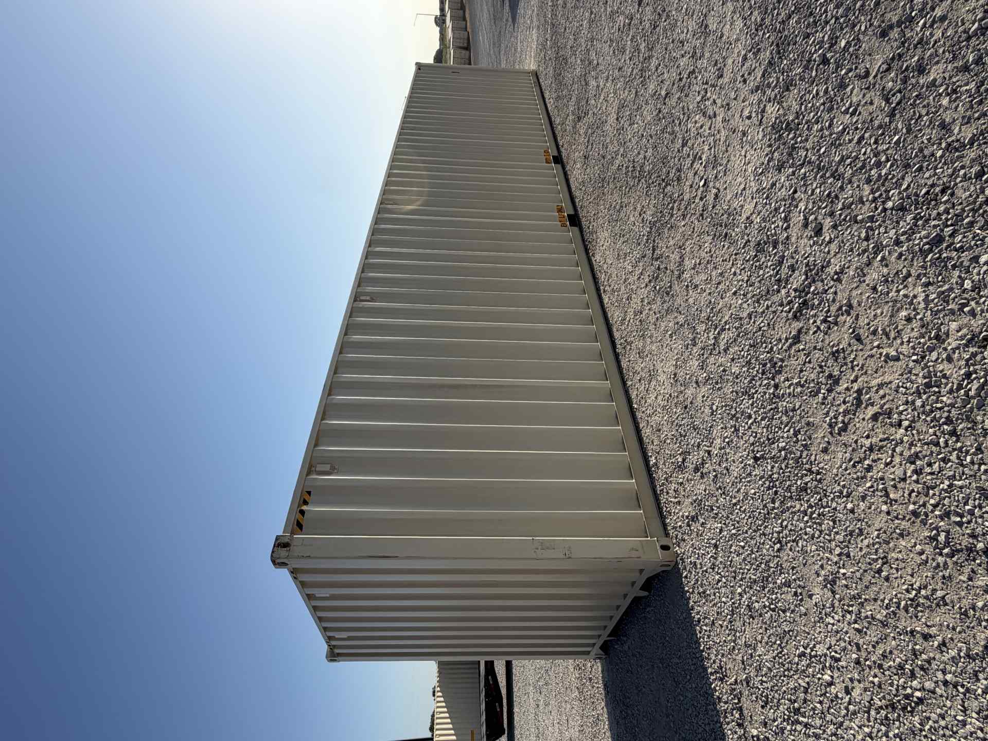 Rear corner view of the product