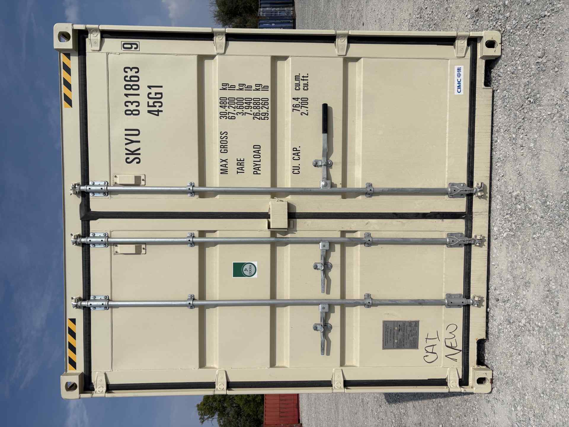 Front view of the product