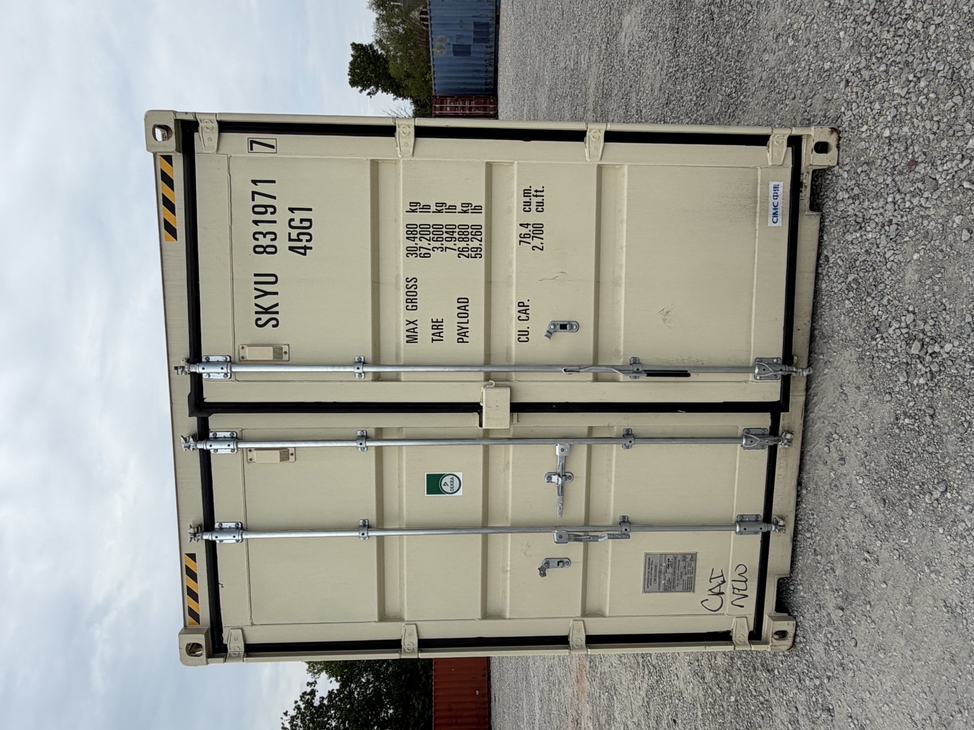 Front view of the product